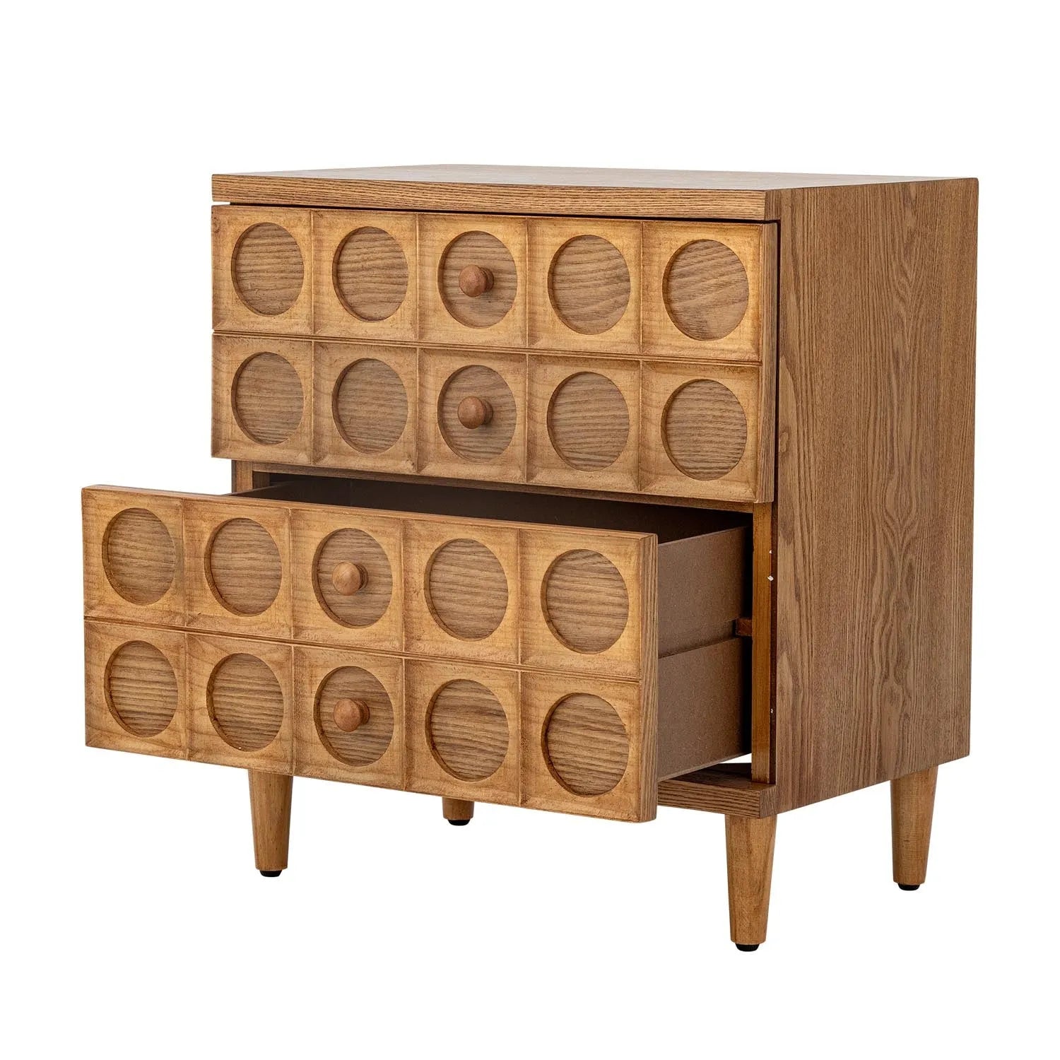 Vester Schubladen, Braun, MDF in Braun präsentiert im Onlineshop von KAQTU Design AG. High-Sideboard ist von Bloomingville