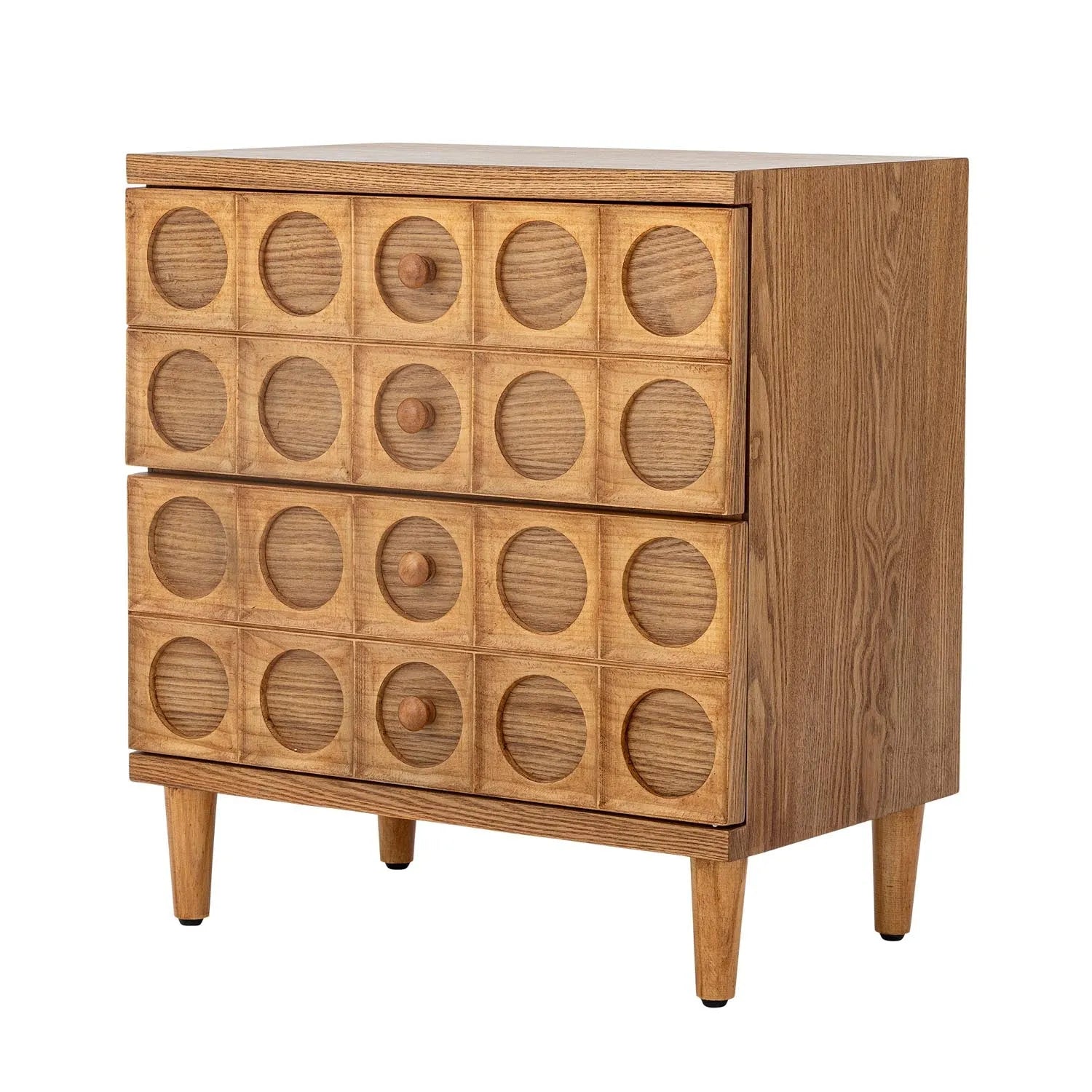 Vester Schubladen, Braun, MDF in Braun präsentiert im Onlineshop von KAQTU Design AG. High-Sideboard ist von Bloomingville