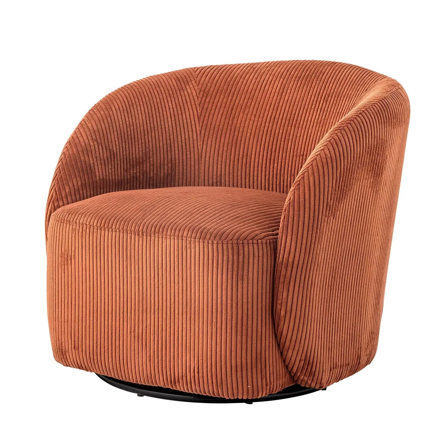 Pradi Loungesessel, Orange, Polyester in Orange präsentiert im Onlineshop von KAQTU Design AG. Sessel ist von Bloomingville