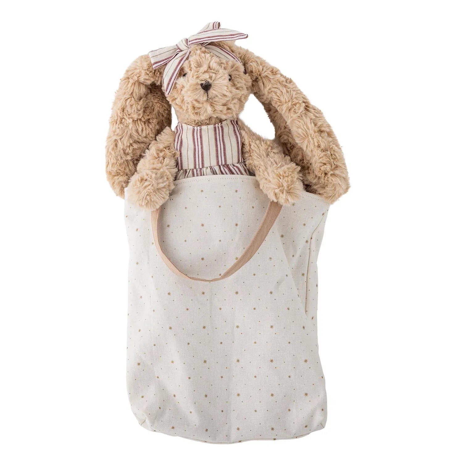 Vilma Puppe, Braun, Baumwolle in Braun präsentiert im Onlineshop von KAQTU Design AG. Puppe Kids ist von Bloomingville Mini