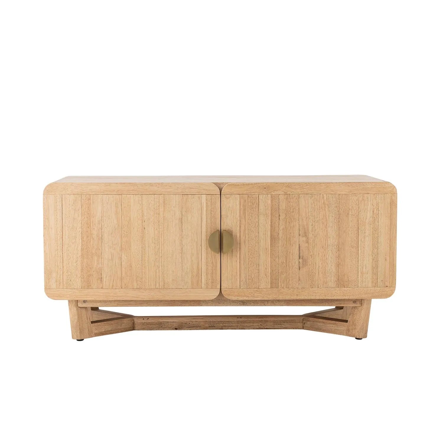 Serrone Kabinett, Natur, Gummibaumholz in Natur präsentiert im Onlineshop von KAQTU Design AG. Cabinet ist von Creative Collection