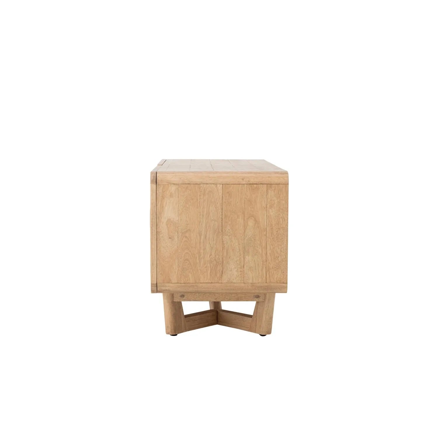 Serrone Kabinett, Natur, Gummibaumholz in Natur präsentiert im Onlineshop von KAQTU Design AG. Cabinet ist von Creative Collection