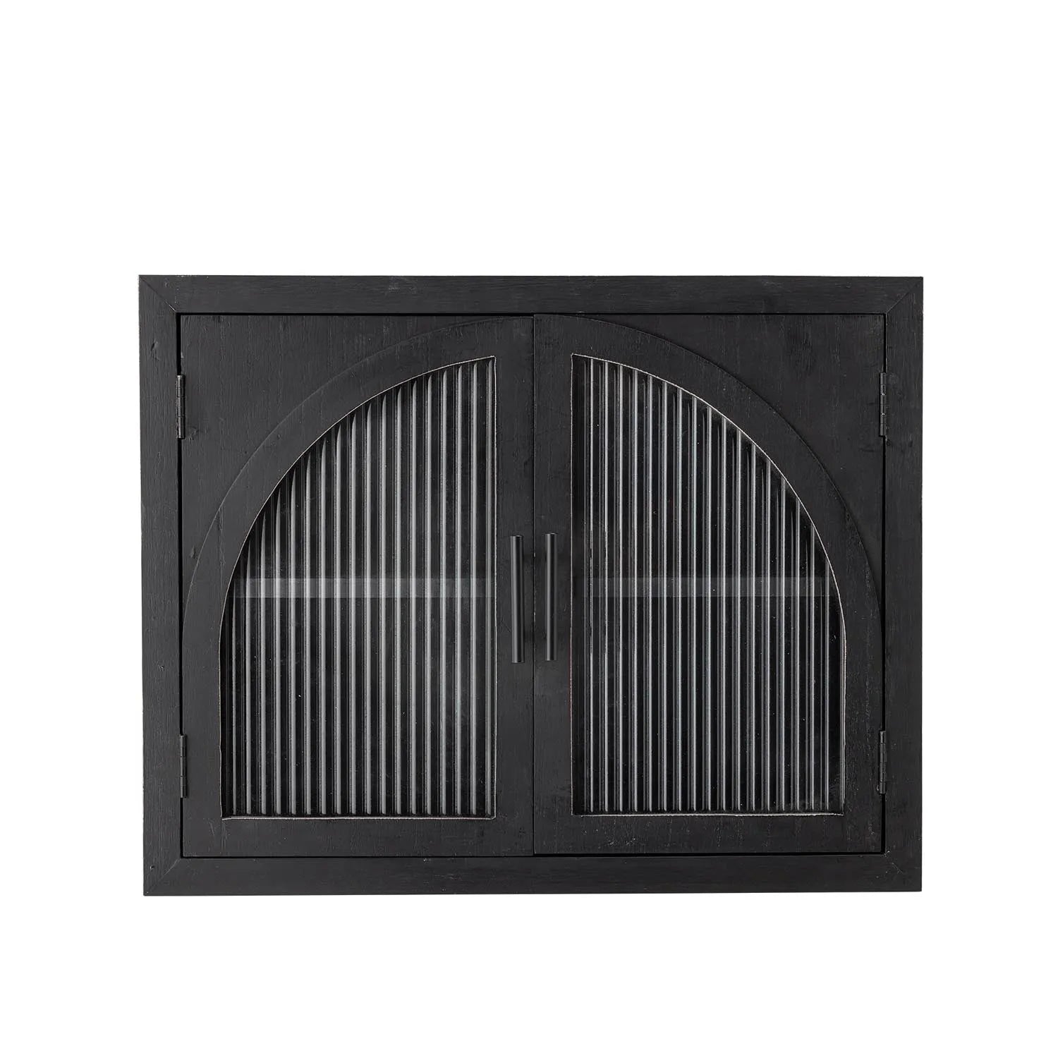 Lario Kabinett, Schwarz, Kiefer in Schwarz präsentiert im Onlineshop von KAQTU Design AG. Cabinet ist von Bloomingville