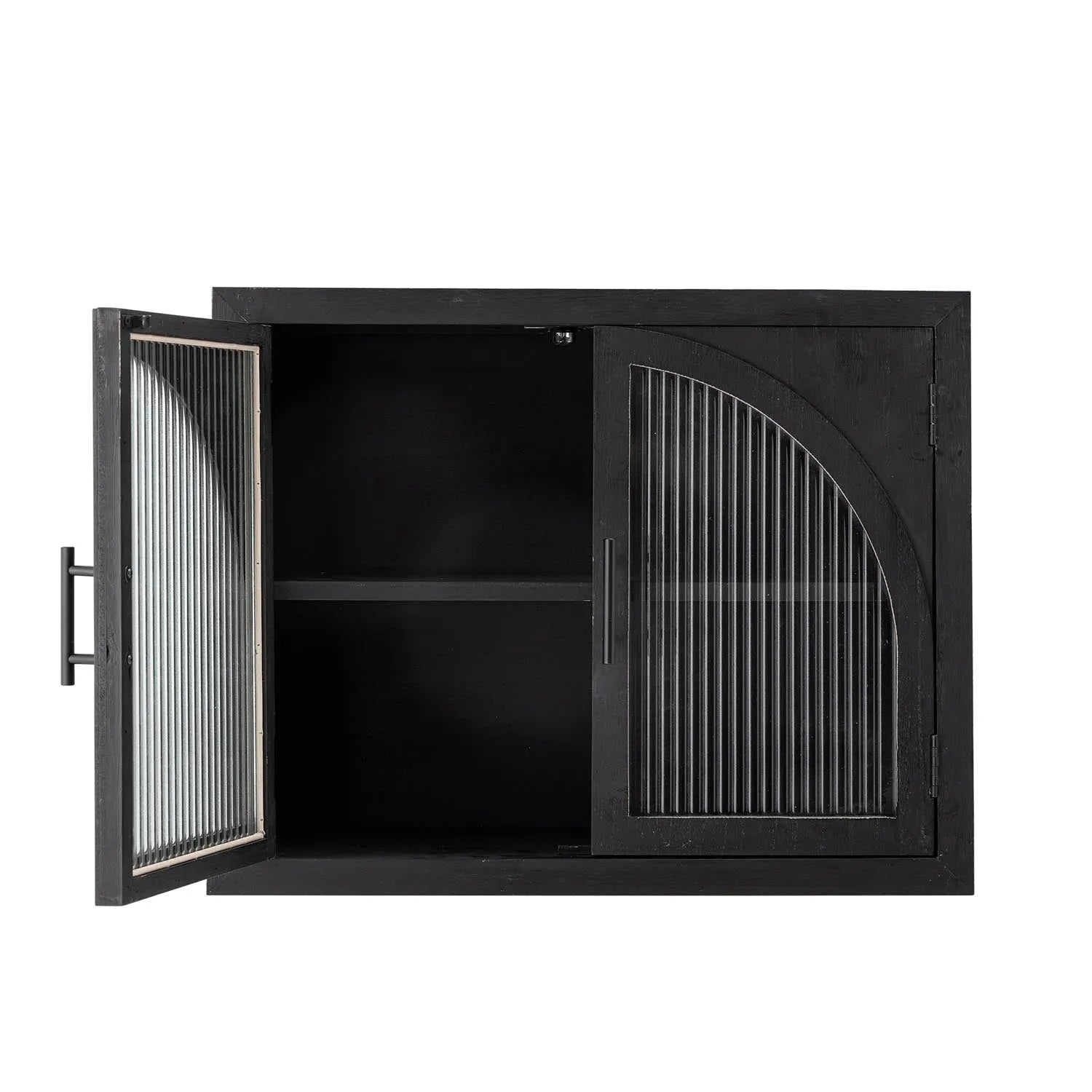 Lario Kabinett, Schwarz, Kiefer in Schwarz präsentiert im Onlineshop von KAQTU Design AG. Cabinet ist von Bloomingville