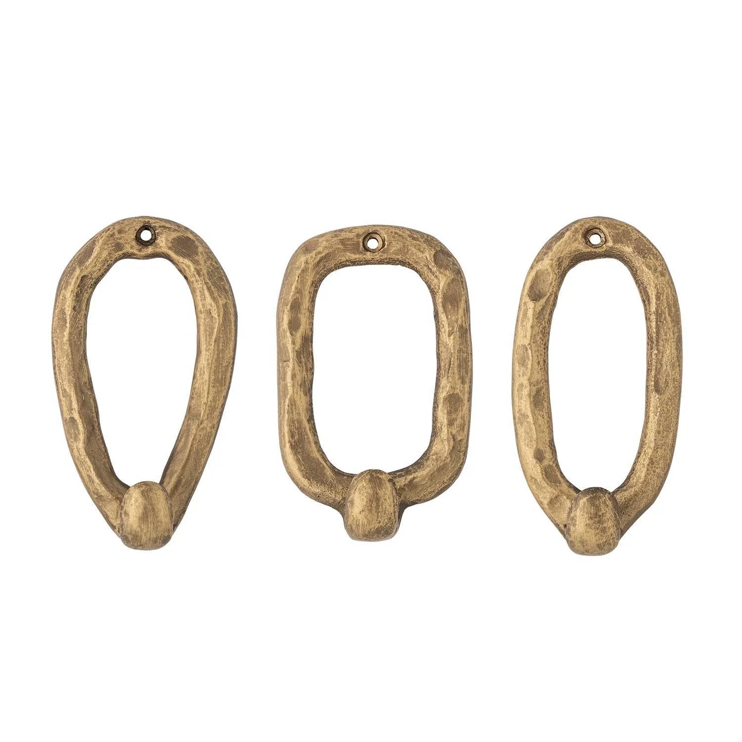 Cias Haken, Brass, Metall in Messing präsentiert im Onlineshop von KAQTU Design AG. Kleiderhaken ist von Creative Collection