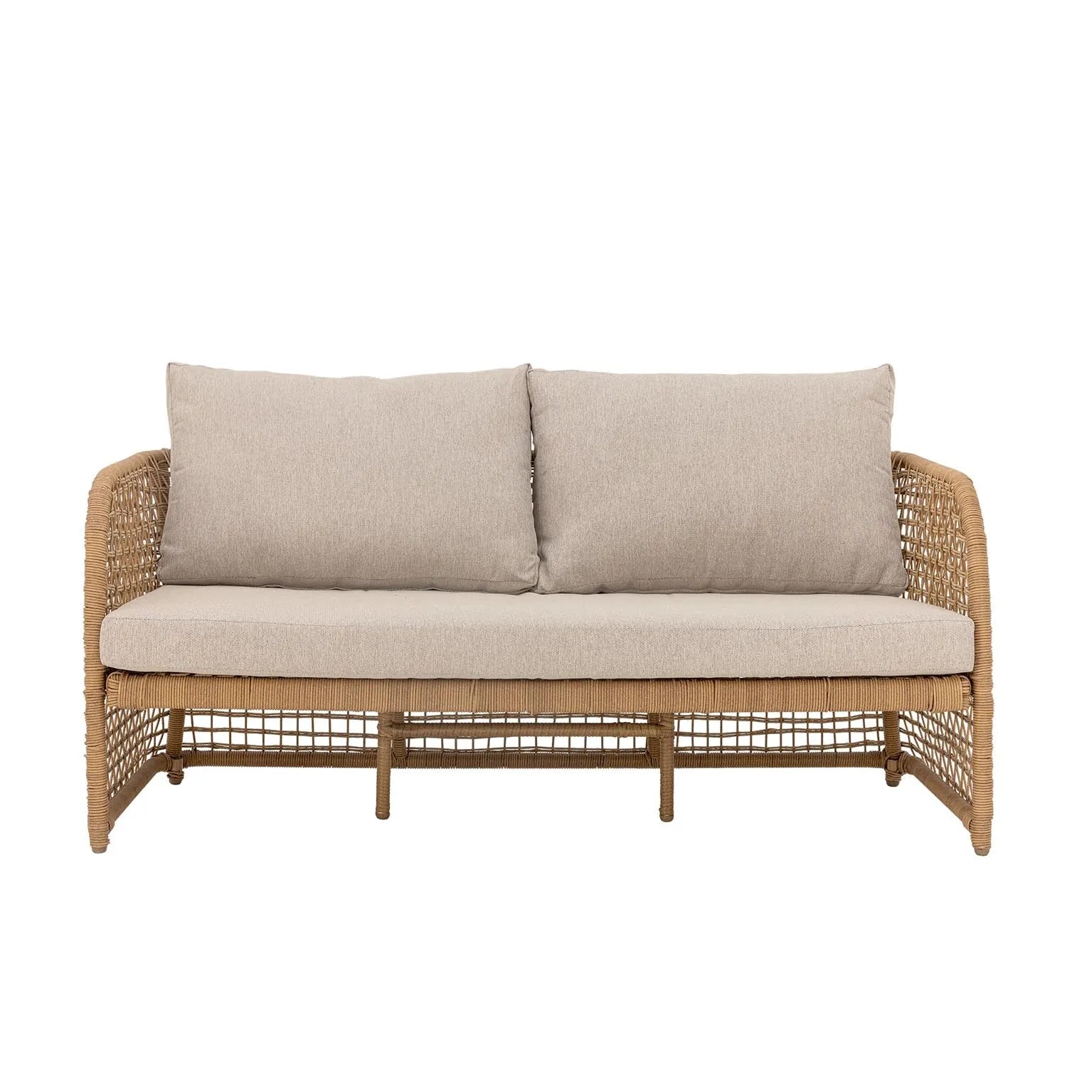 Penzano Sofa, Natur, Polyrattan in Natur präsentiert im Onlineshop von KAQTU Design AG. Lounge Sofa ist von Bloomingville