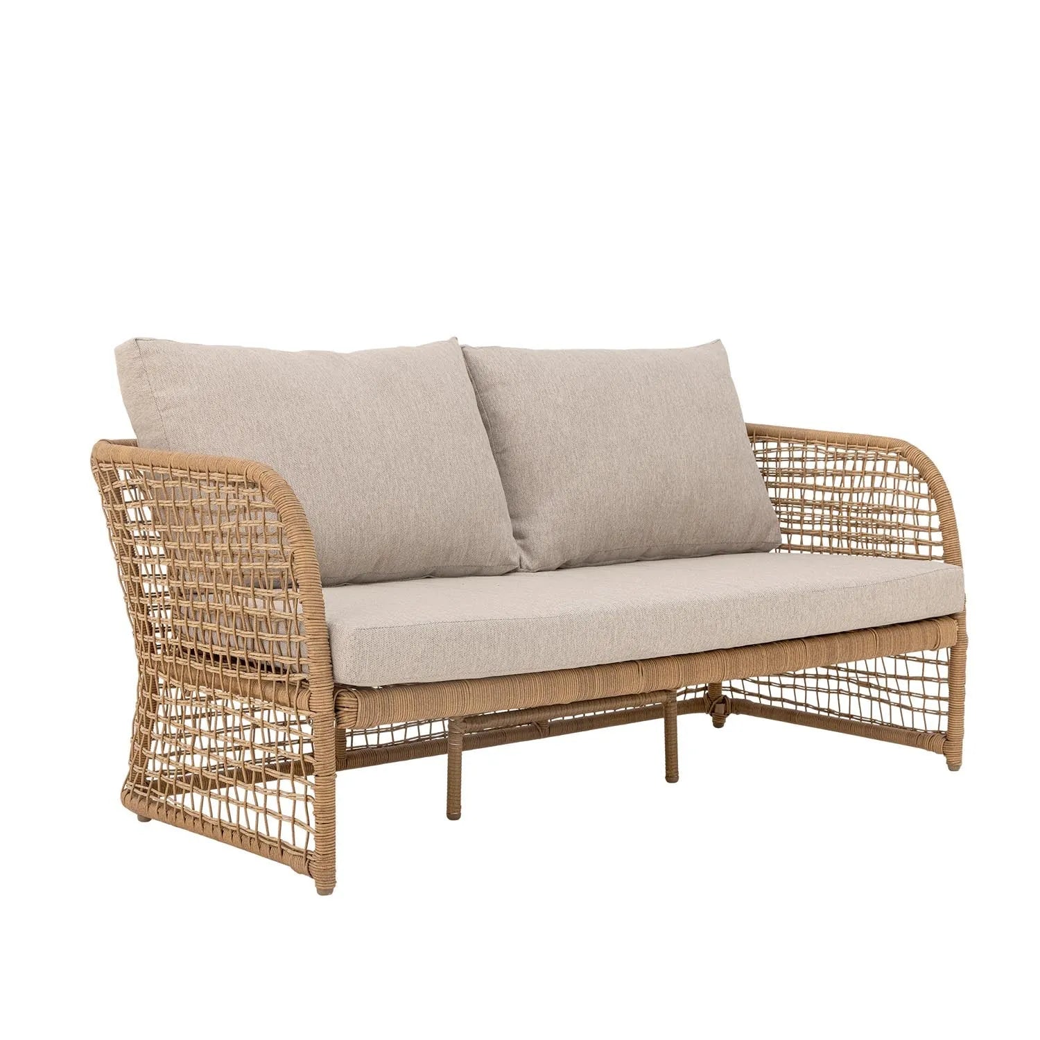 Penzano Sofa, Natur, Polyrattan in Natur präsentiert im Onlineshop von KAQTU Design AG. Lounge Sofa ist von Bloomingville