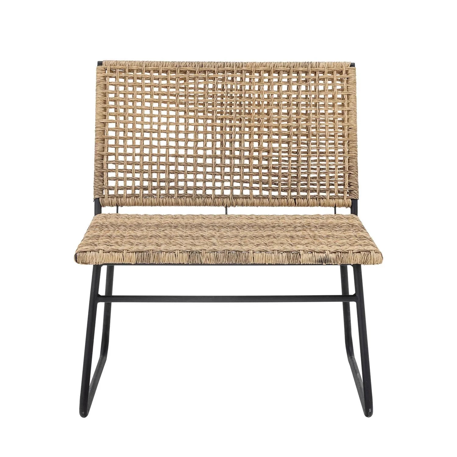 Vallone Loungesessel, Natur, Polyrattan in Natur präsentiert im Onlineshop von KAQTU Design AG. Outdoor-Sessel ist von Bloomingville