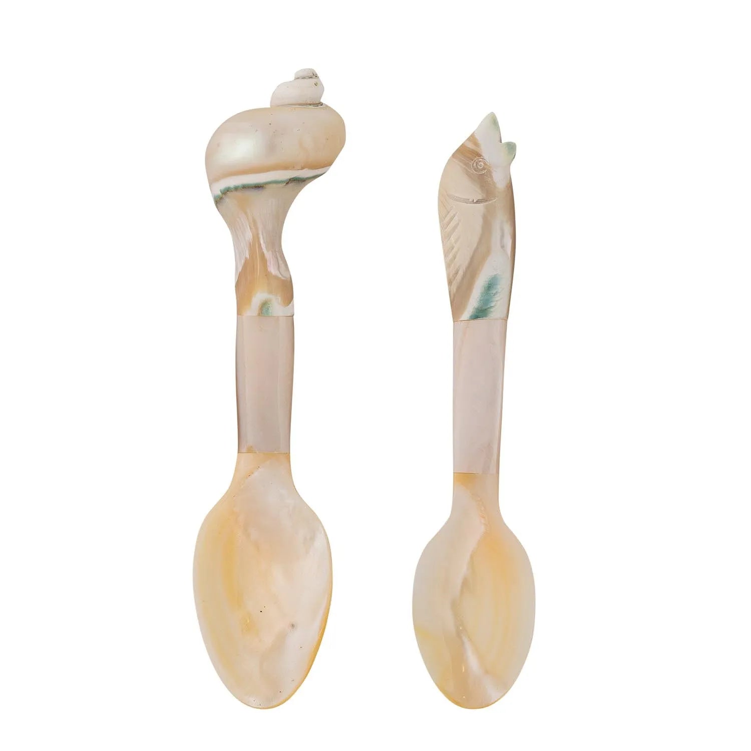 Tallamone Löffel, Natur, Mother of pearl in Natur präsentiert im Onlineshop von KAQTU Design AG. Besteck ist von Creative Collection