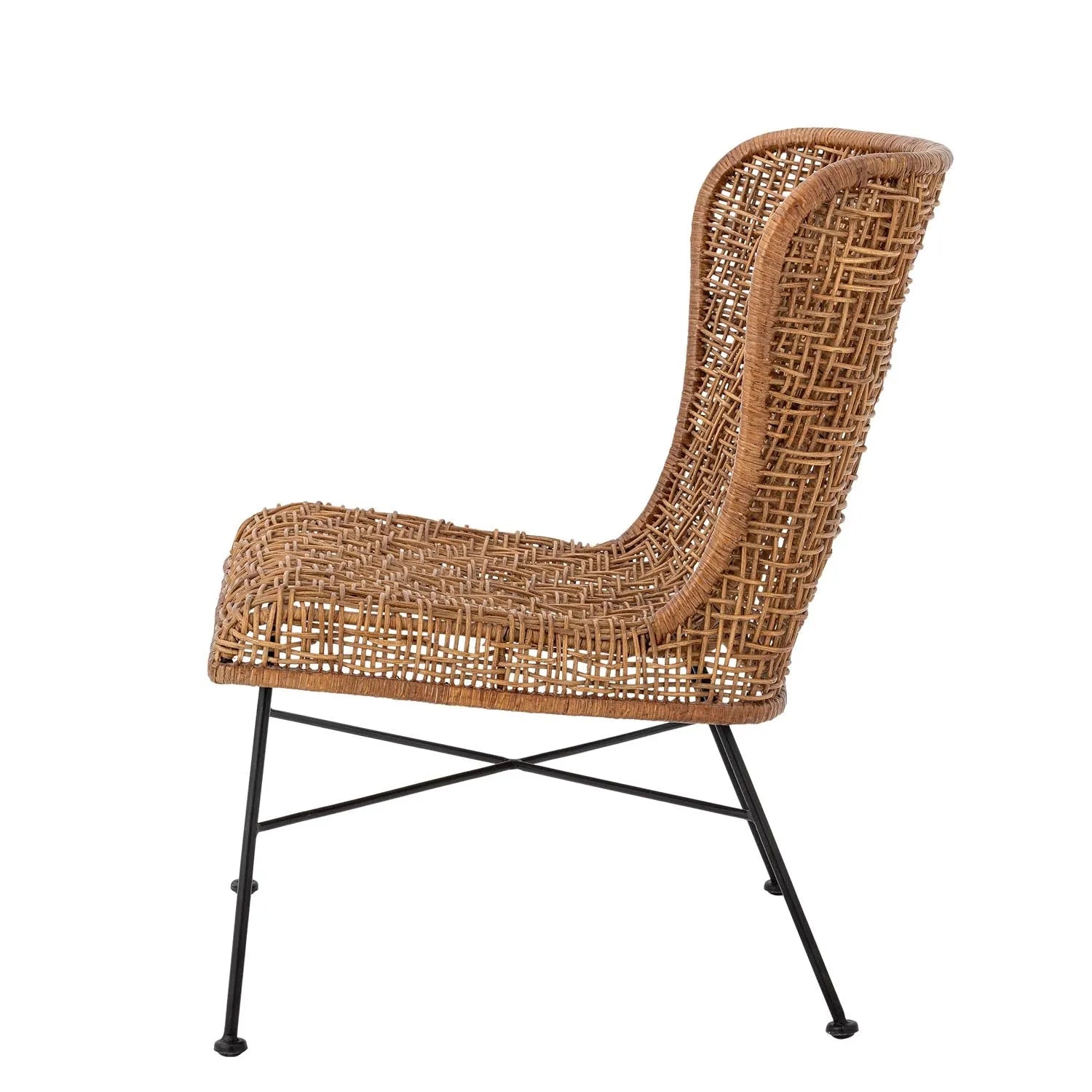 Somme Loungesessel, Natur, Rattan in Natur präsentiert im Onlineshop von KAQTU Design AG. Sessel ist von Bloomingville