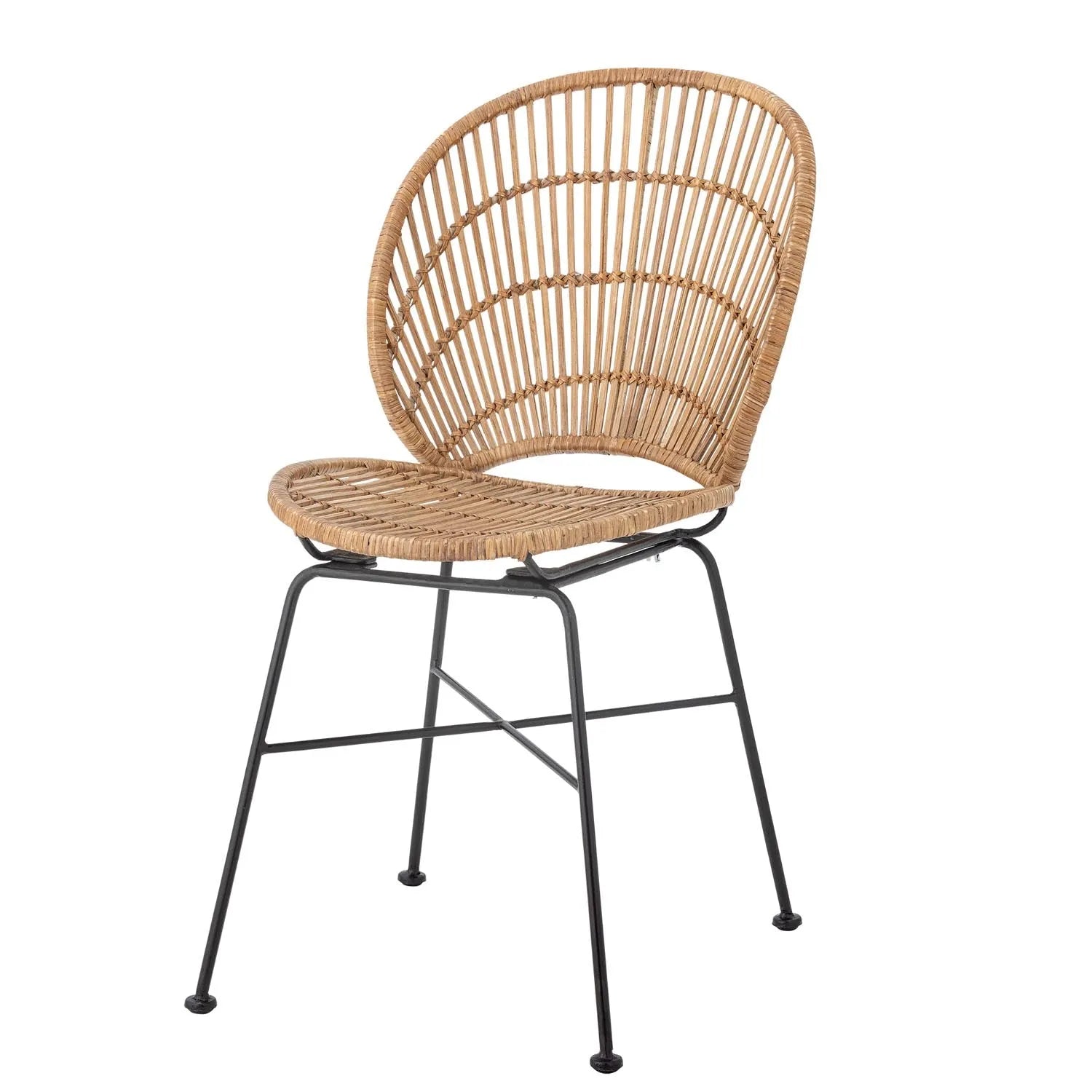 Fiore Esszimmerstuhl, Natur, Rattan in Natur präsentiert im Onlineshop von KAQTU Design AG. Stuhl ist von Bloomingville