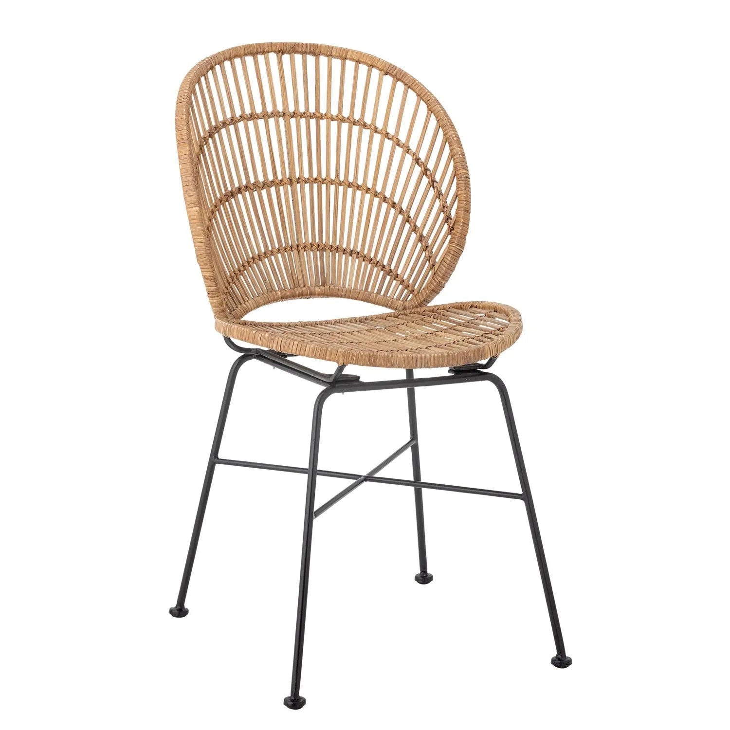 Fiore Esszimmerstuhl, Natur, Rattan in Natur präsentiert im Onlineshop von KAQTU Design AG. Stuhl ist von Bloomingville