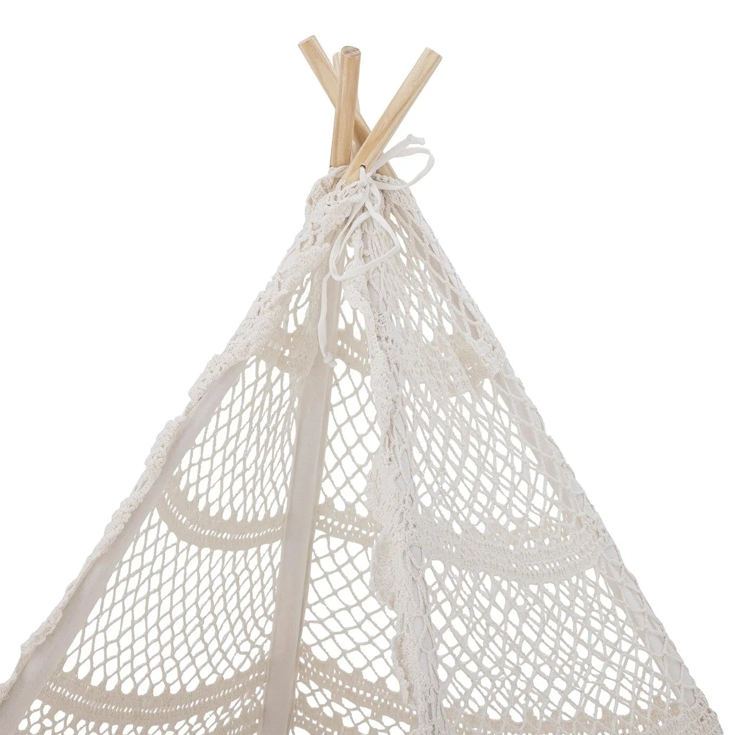 Herle Kinder-Tipi, Natur, Baumwolle in Natur präsentiert im Onlineshop von KAQTU Design AG. Zelt Kids ist von Bloomingville Mini