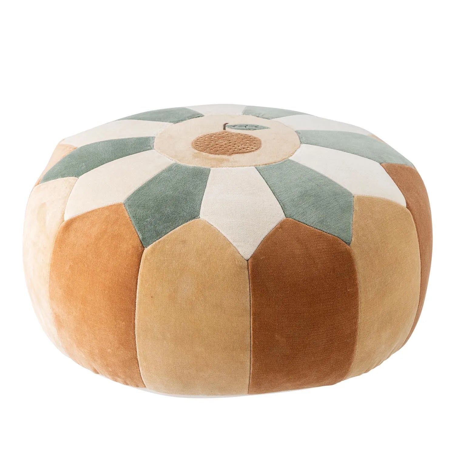 Agnes Pouf, Braun, Baumwolle in Braun präsentiert im Onlineshop von KAQTU Design AG. Pouf ist von Bloomingville Mini