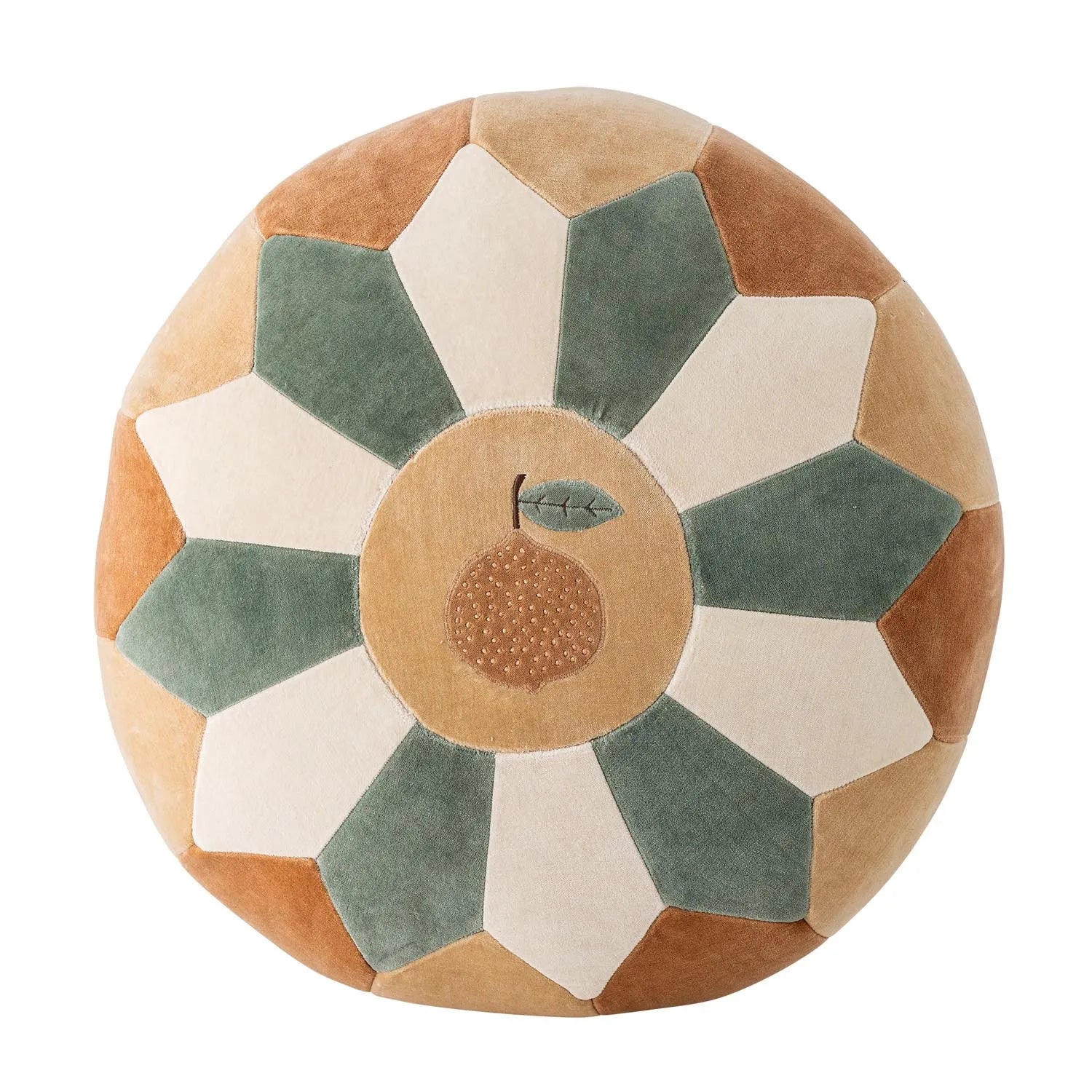 Agnes Pouf, Braun, Baumwolle in Braun präsentiert im Onlineshop von KAQTU Design AG. Pouf ist von Bloomingville Mini