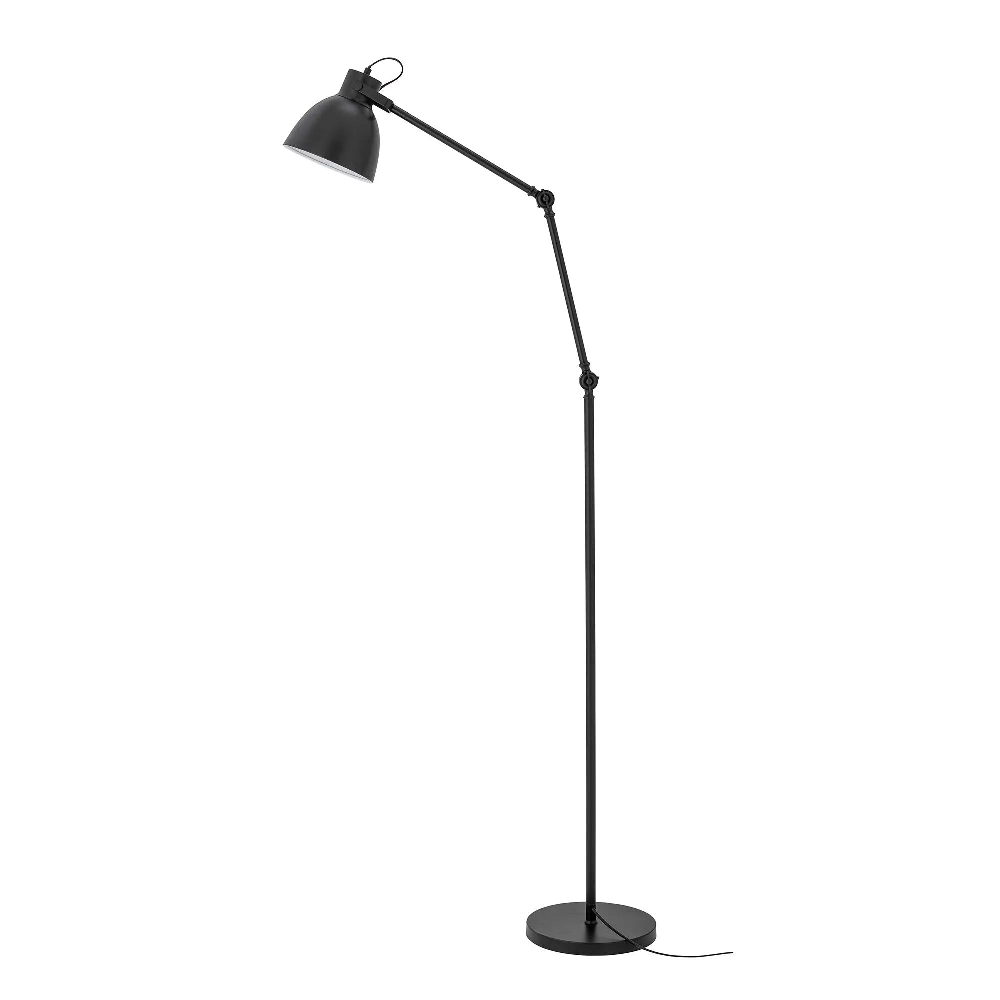 Moderne Barca Stehlampe aus schwarzem Metall von Creative Collection.