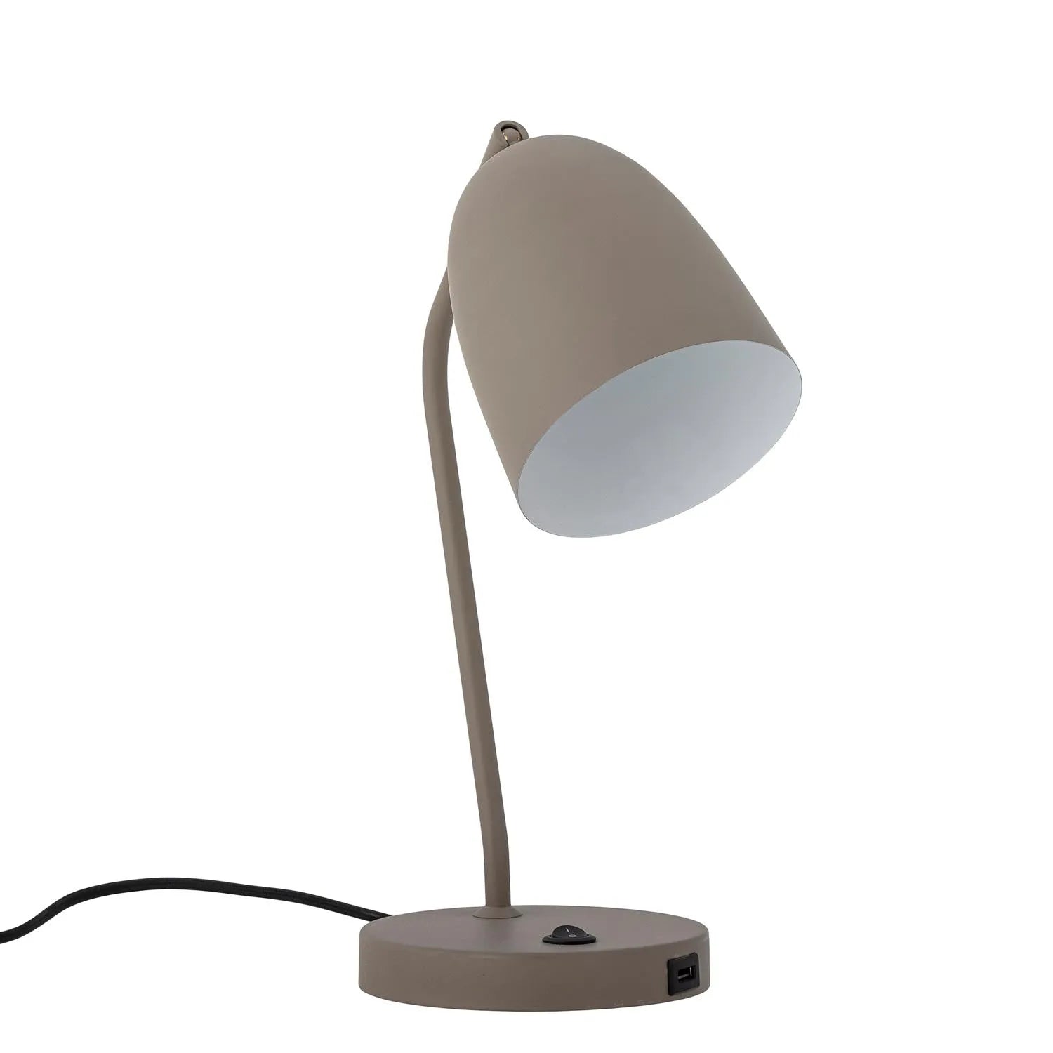 Lemar Tischlampe, Grau, Metall in Grau präsentiert im Onlineshop von KAQTU Design AG. Tischleuchte ist von Bloomingville