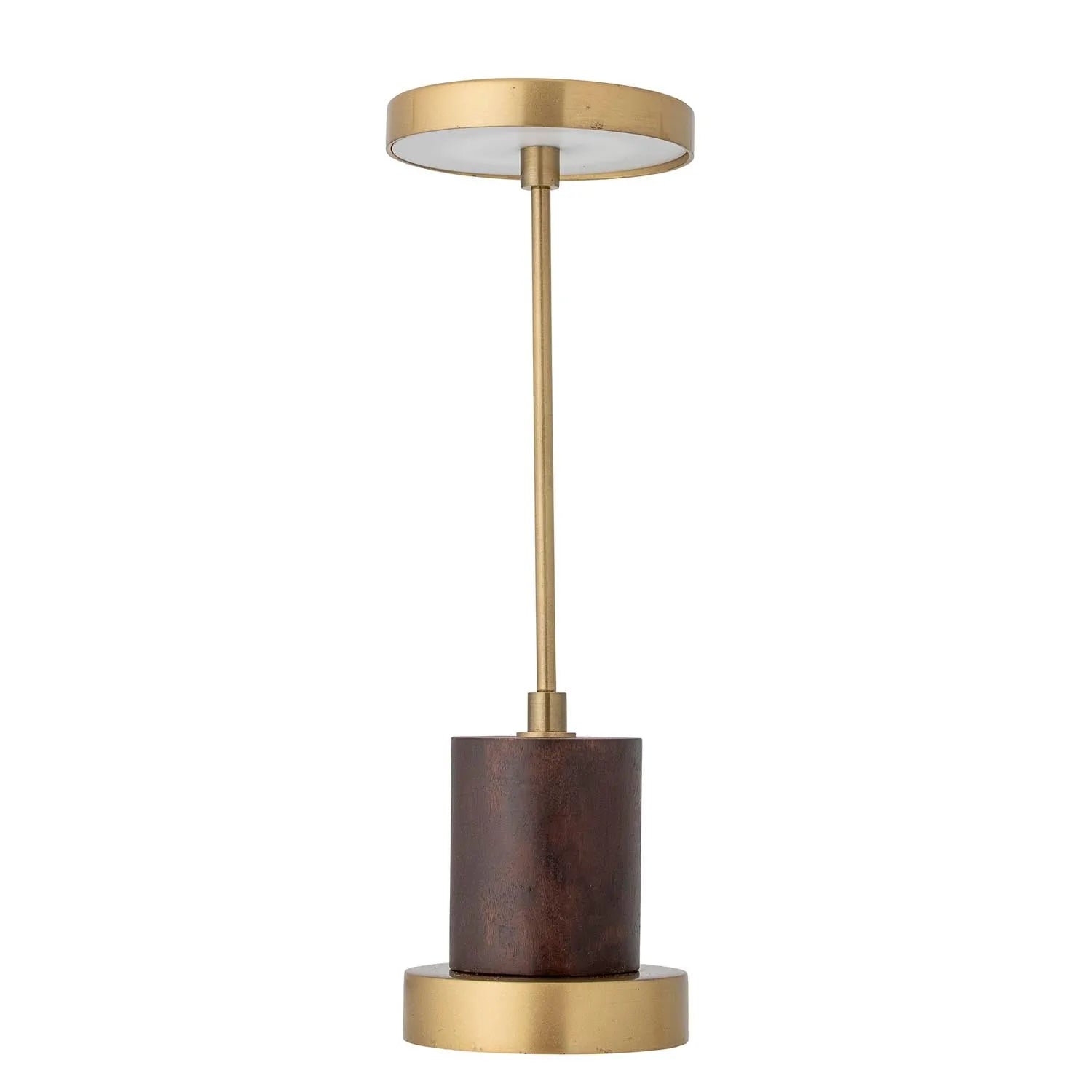 Chico Tragbare Lamp, Wiederaufladbar, Brass, Metall in Messing präsentiert im Onlineshop von KAQTU Design AG. Tischleuchte ist von Bloomingville