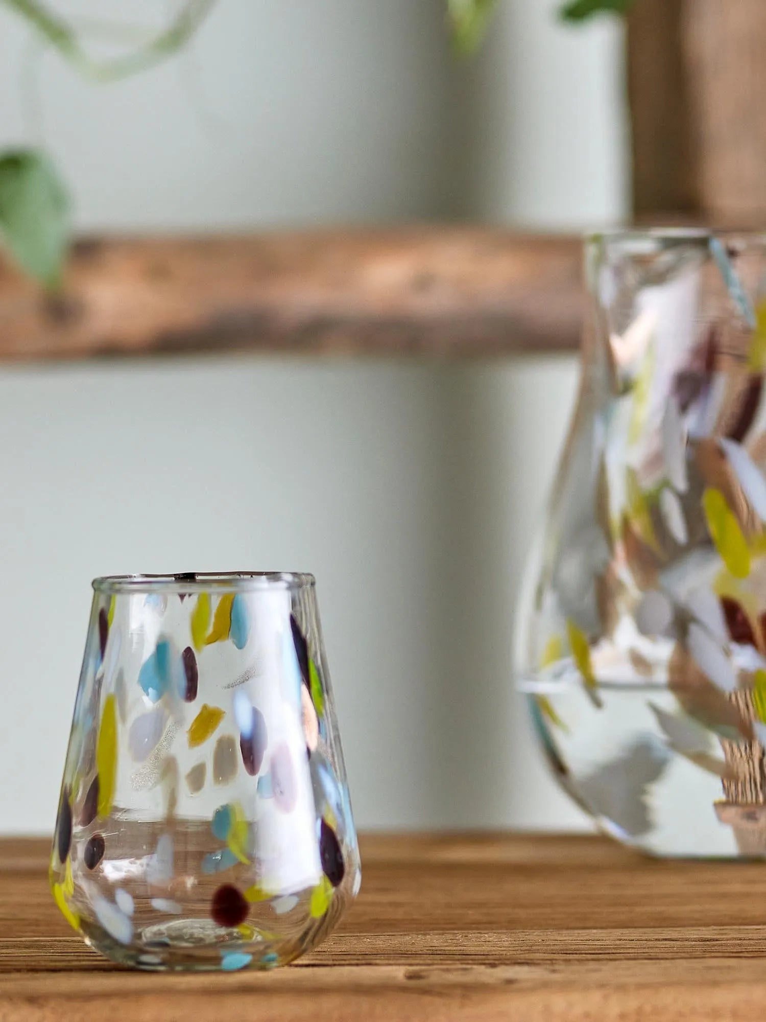 Kenji Trinkglas, Gelb, Recyceltes Glas in Gelb präsentiert im Onlineshop von KAQTU Design AG. Glas ist von Creative Collection