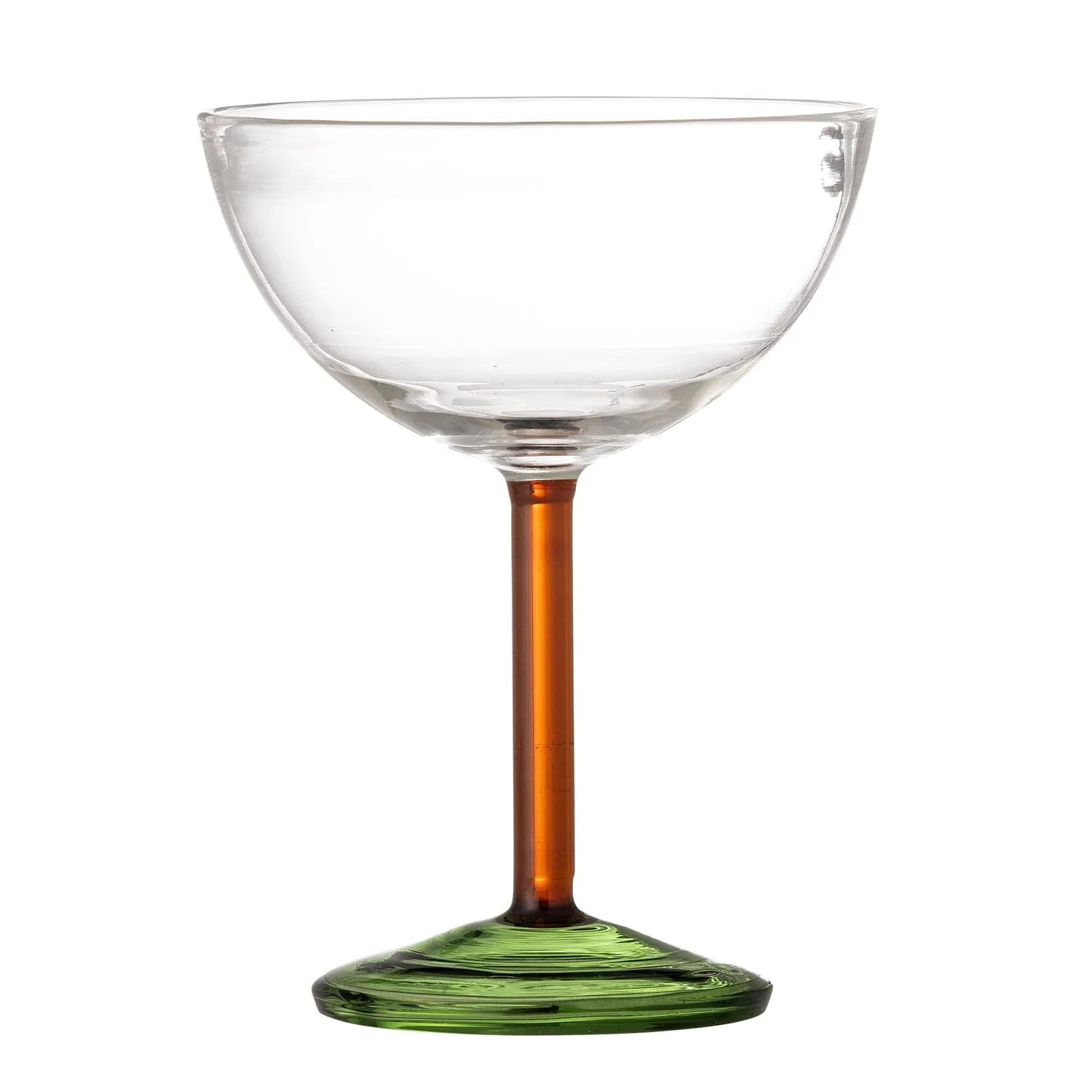 Martine Cocktailglas, Grün, Glas in Grün präsentiert im Onlineshop von KAQTU Design AG. Glas ist von Bloomingville