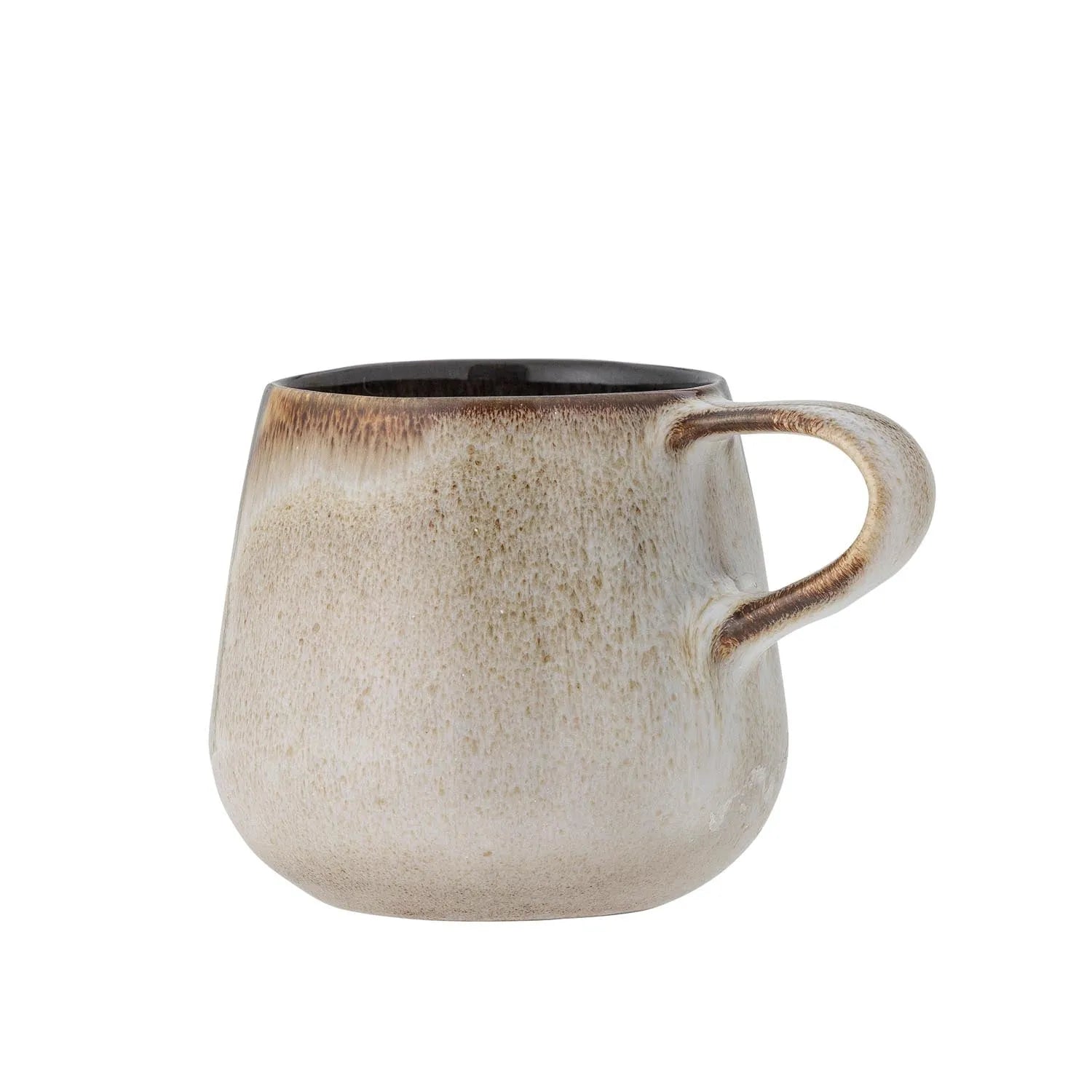 Jules Tasse, Grau, Steingut in Grau präsentiert im Onlineshop von KAQTU Design AG. Tasse ist von Bloomingville