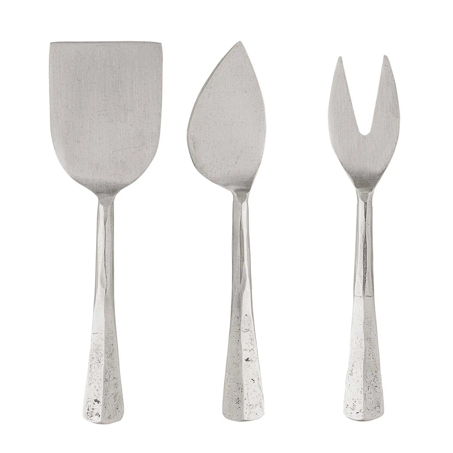 Kinnie Käse-Utensilien, Silber, Edelstahl in Silber präsentiert im Onlineshop von KAQTU Design AG. Käsezubehör ist von Bloomingville