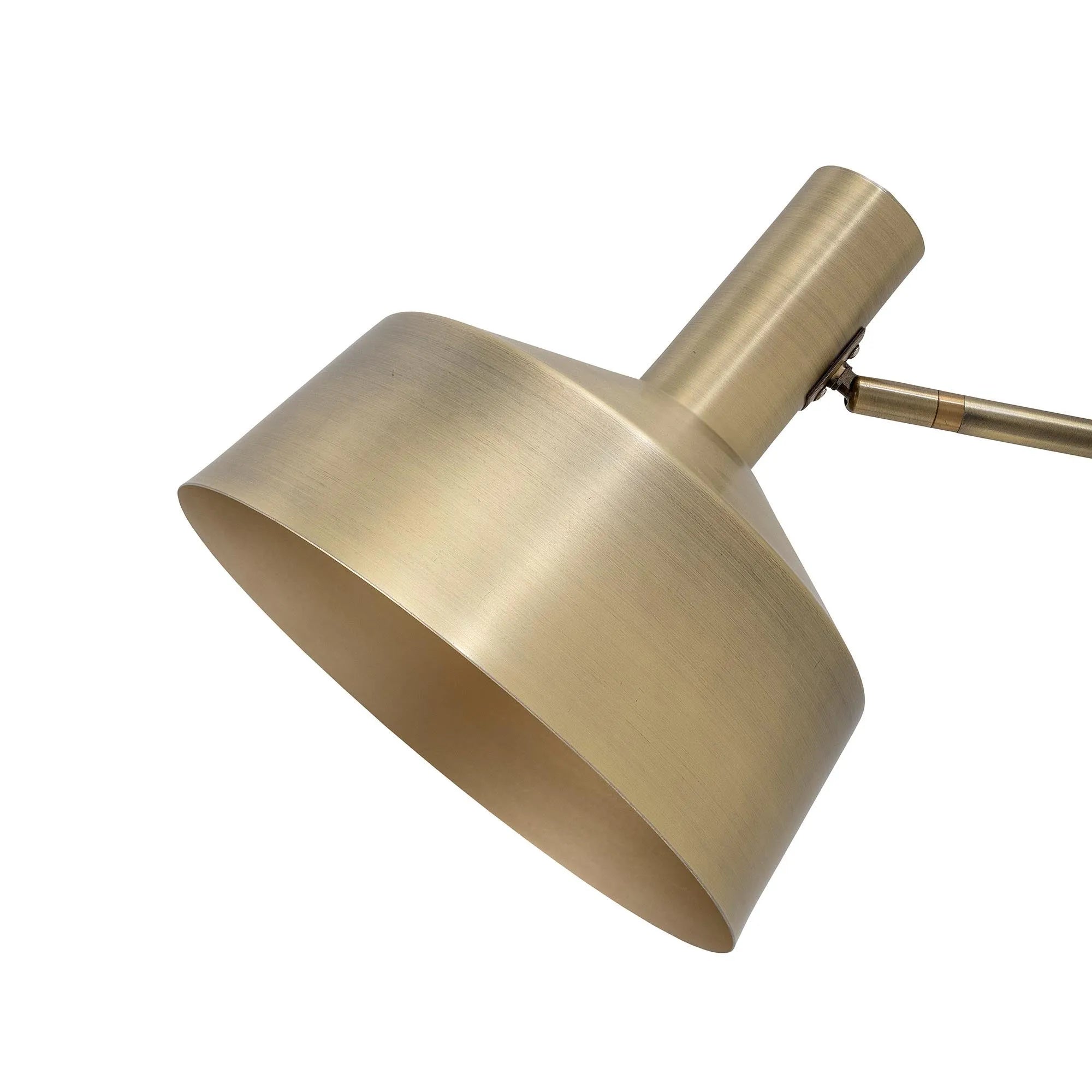 Lissa Stehlampe, Brass, Metall, Stehleuchte, KAQTU Design