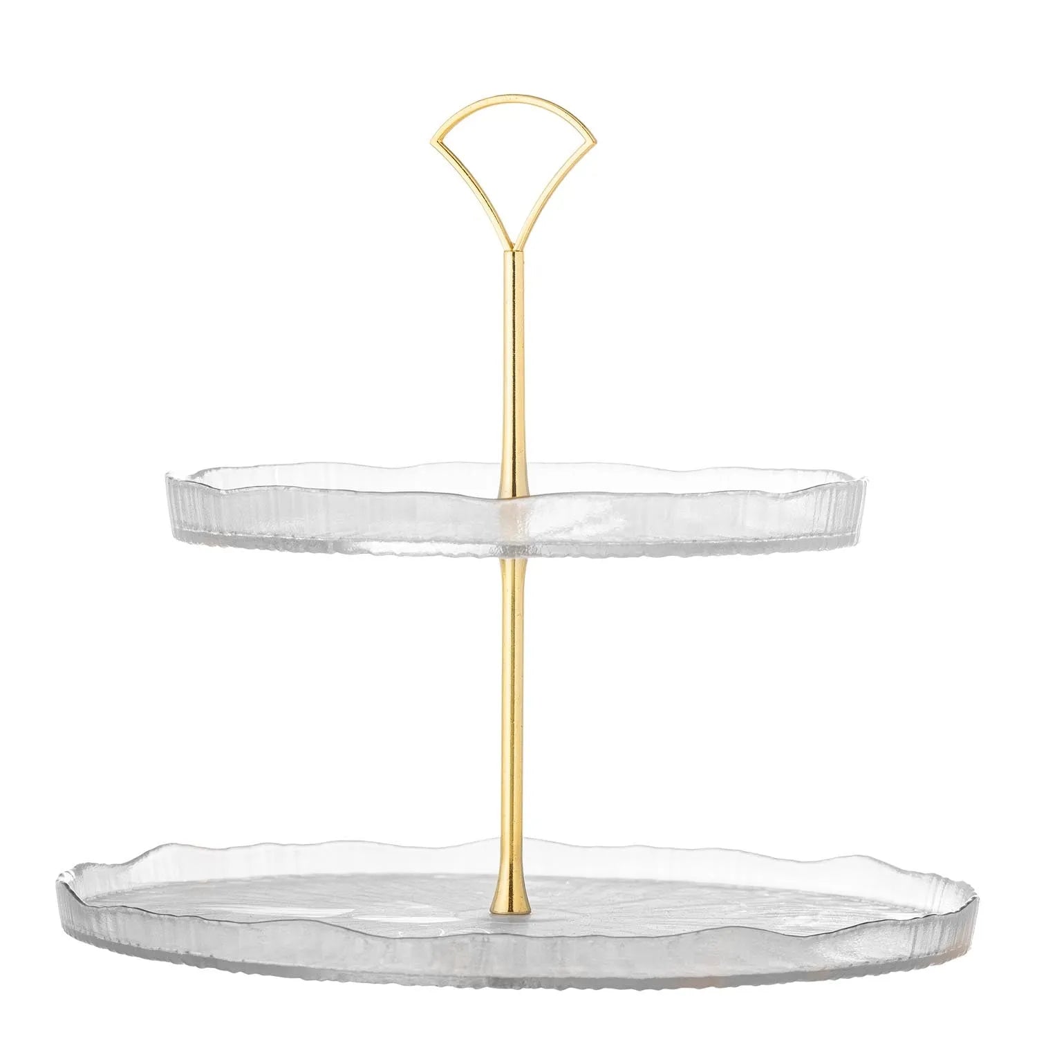 Neva Etagere, Klar, Glas in Klar präsentiert im Onlineshop von KAQTU Design AG. Tablett ist von Bloomingville