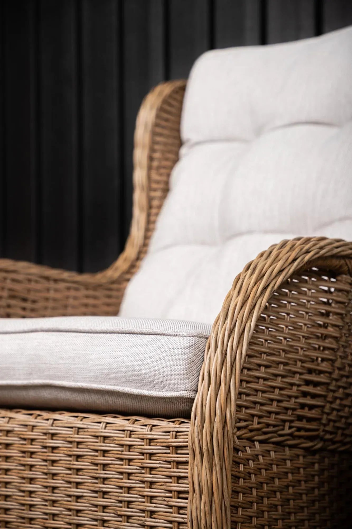 Vikelund Lounge Outdoorset 45cm in Natur präsentiert im Onlineshop von KAQTU Design AG. Loungeset ist von Venture Home