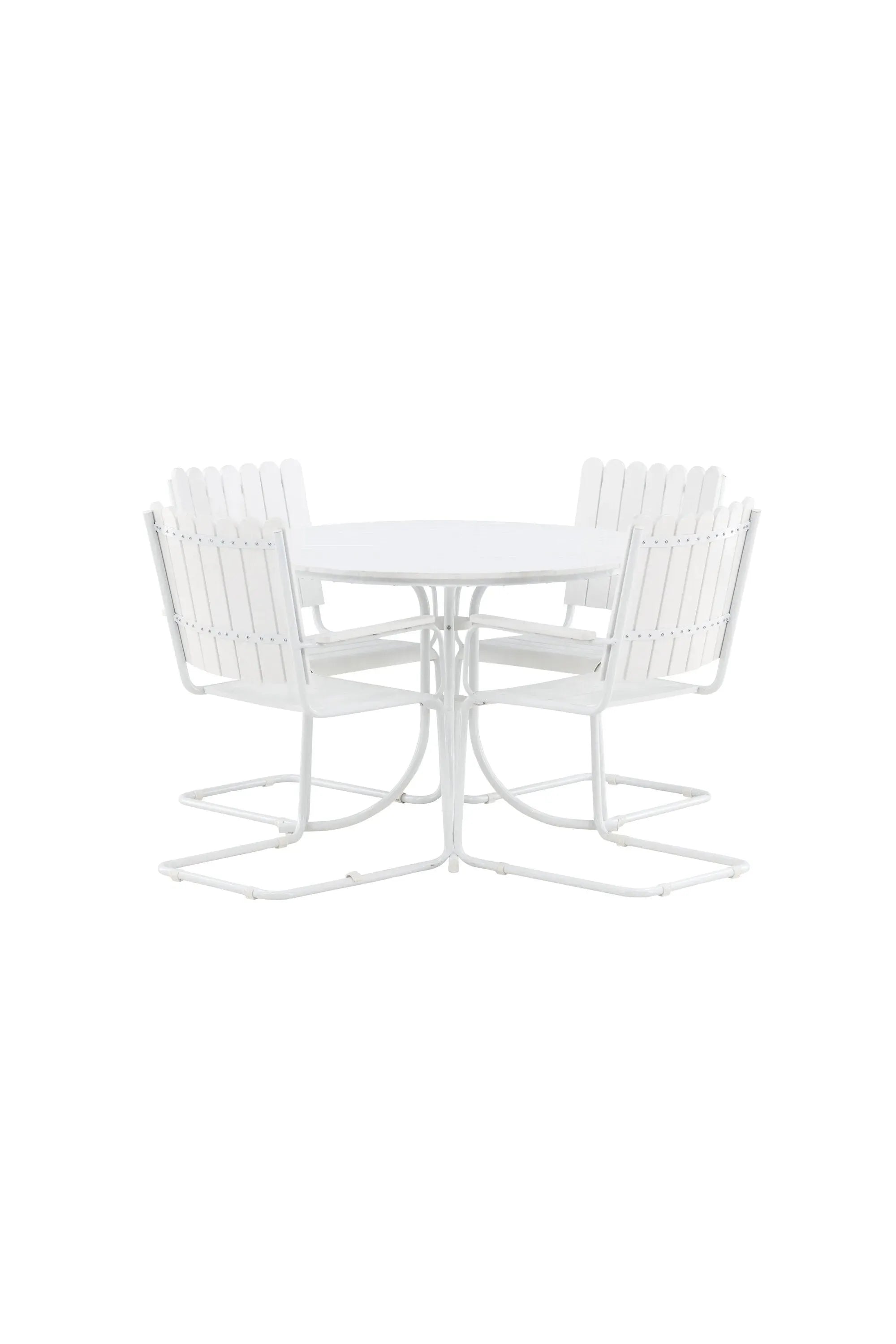 Holmsund GR Esszimmer Set in Weiss / Weiss präsentiert im Onlineshop von KAQTU Design AG. Esszimmerset ist von Venture Home