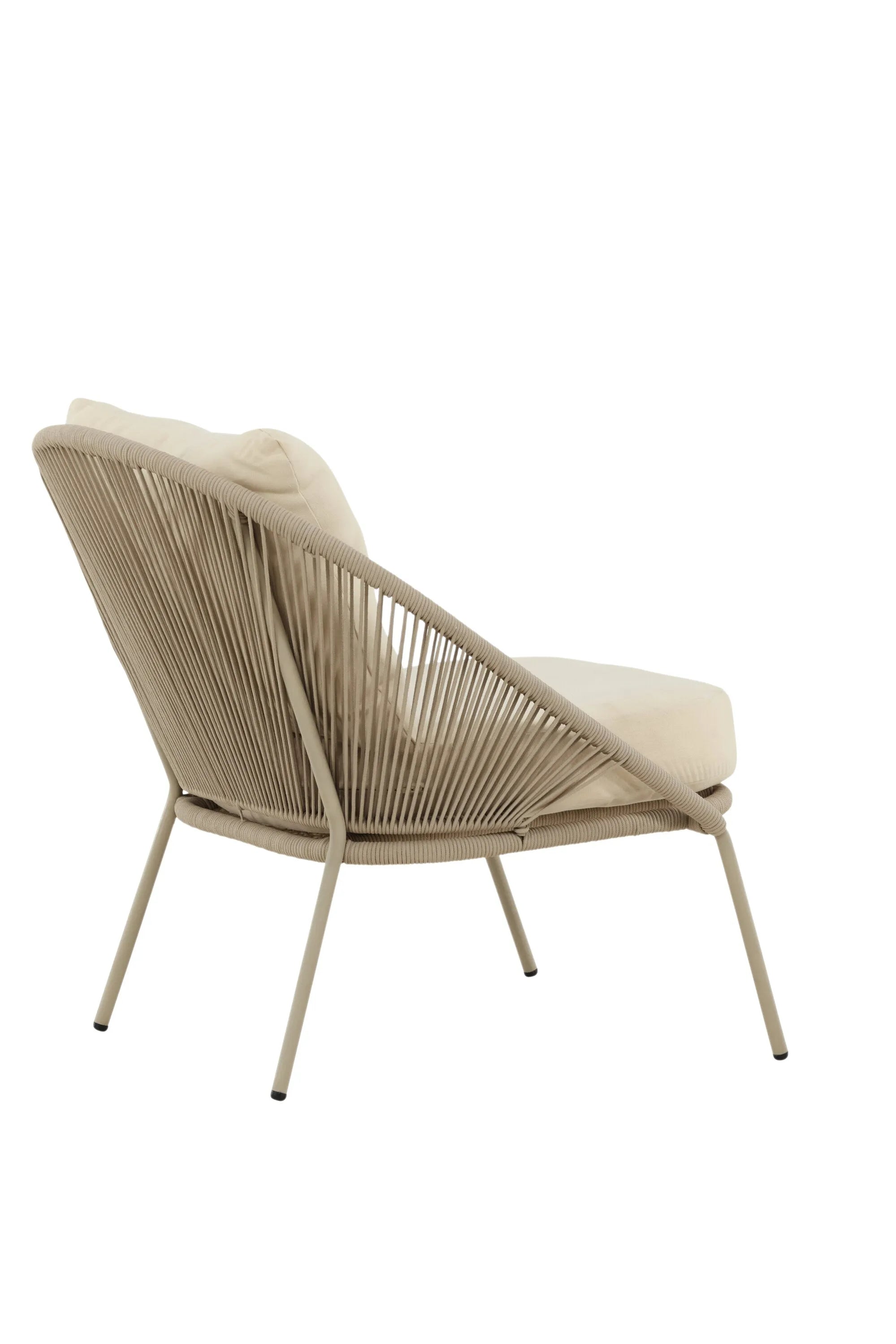 Lindos Loungesessel in Beige präsentiert im Onlineshop von KAQTU Design AG. Outdoor-Sessel ist von Venture Home