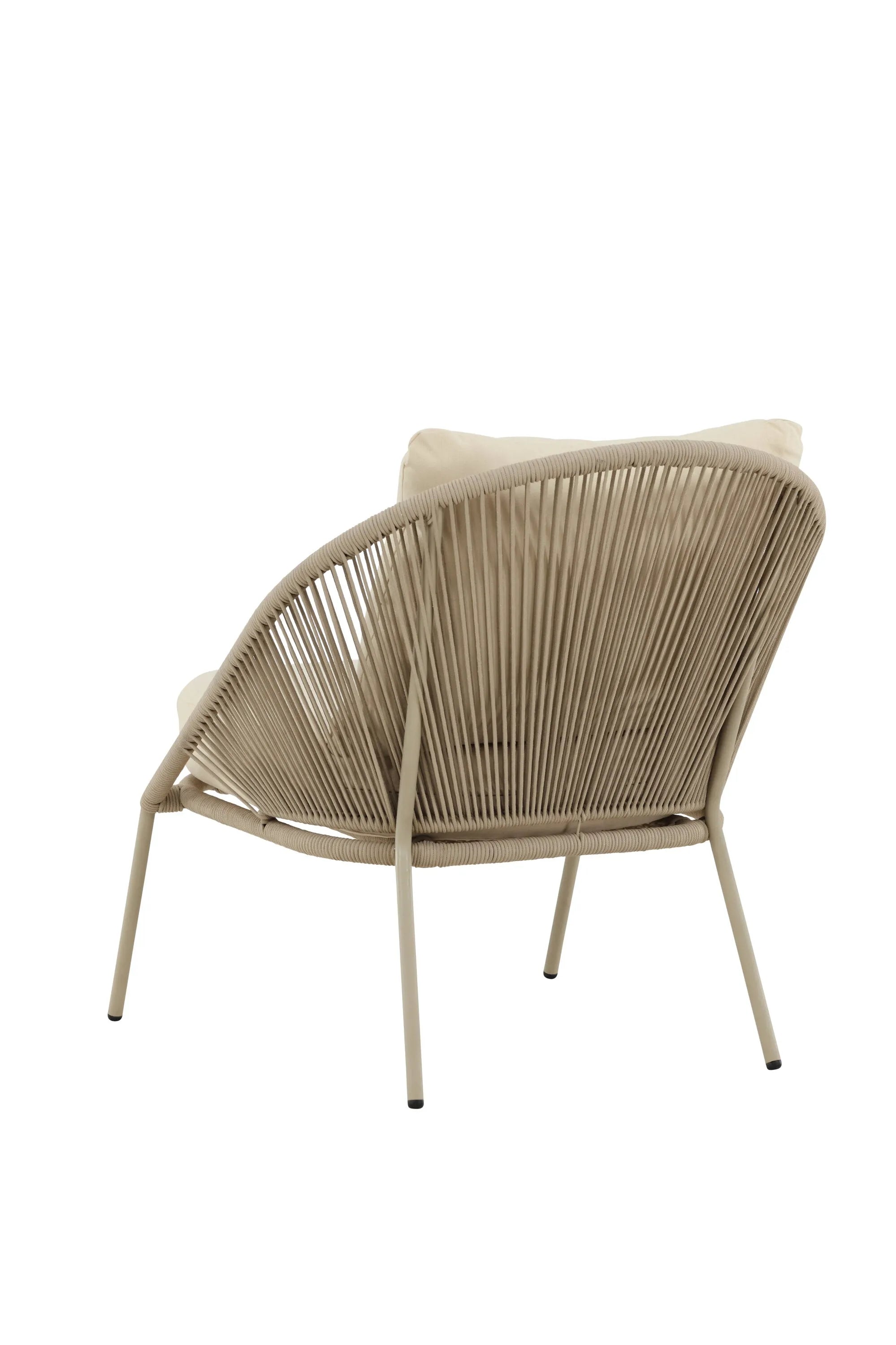 Lindos Loungesessel in Beige präsentiert im Onlineshop von KAQTU Design AG. Outdoor-Sessel ist von Venture Home