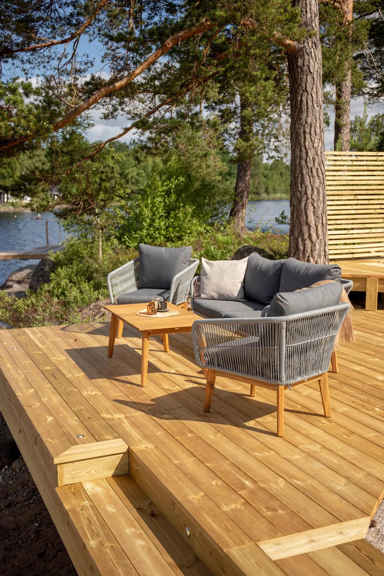 Chania Sofa Outdoorset 110cm - KAQTU Design