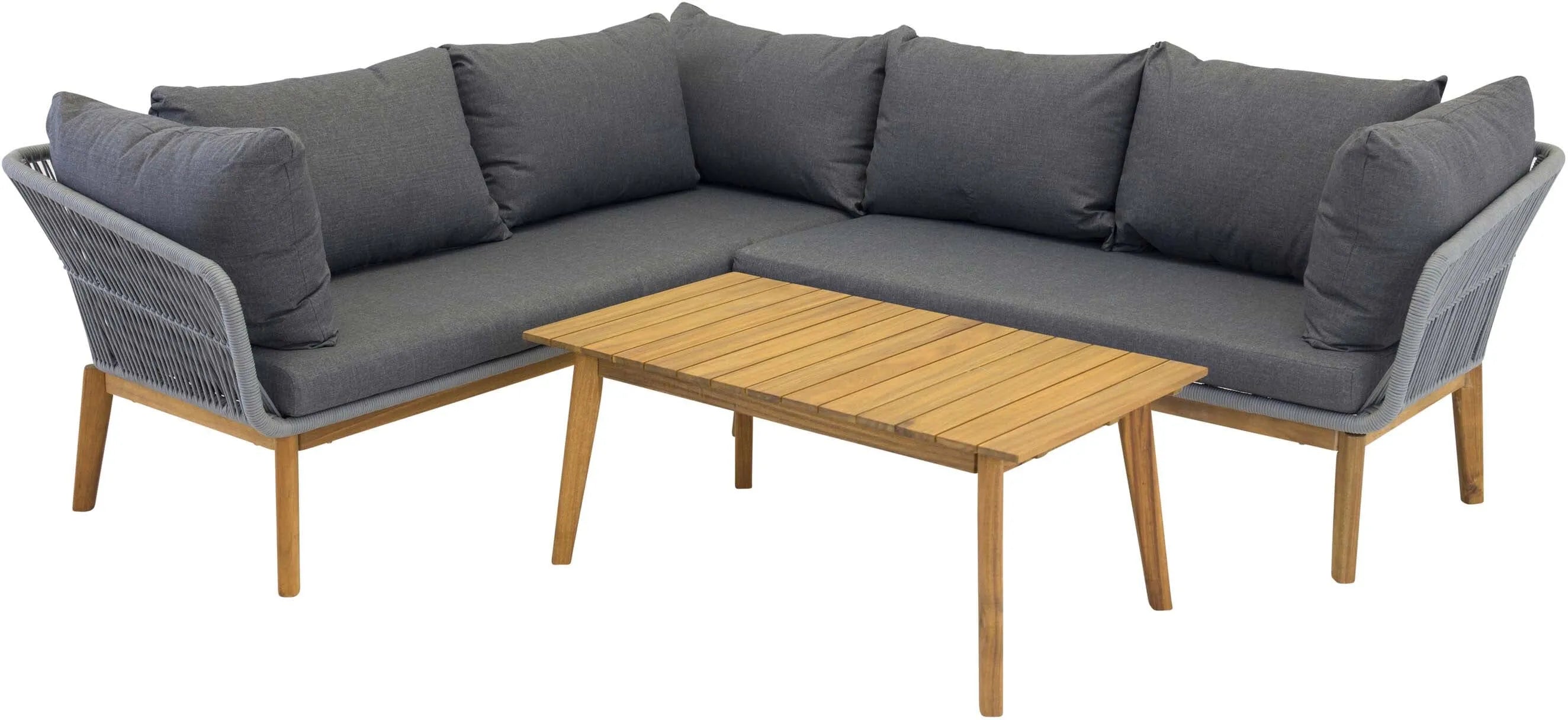 Chania Ecksofa Outdoorset 110cm, Loungeset, KAQTU Design