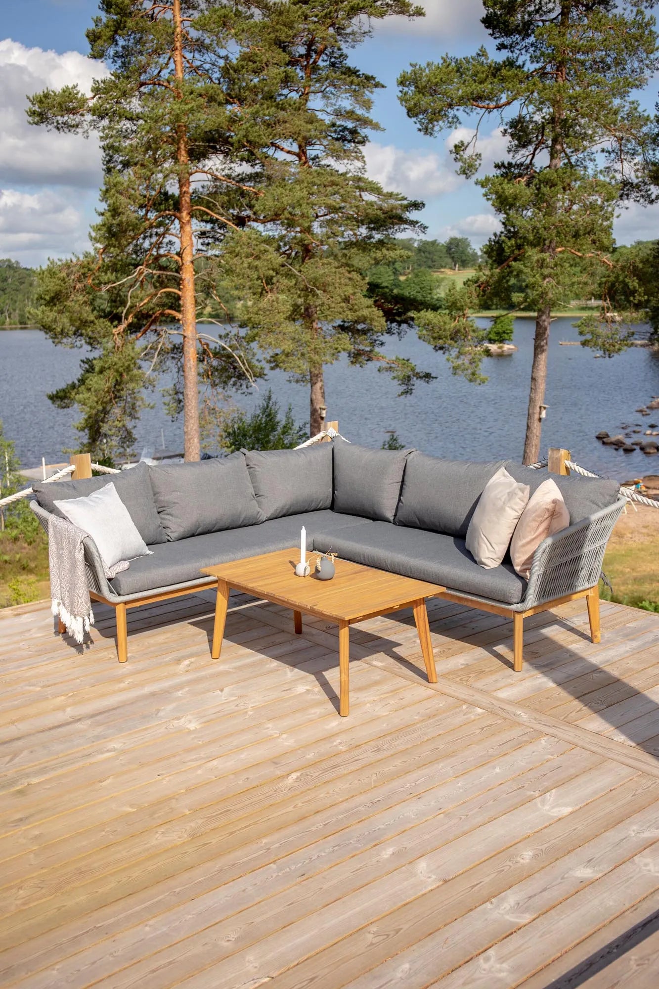 Chania Ecksofa Outdoorset 110cm - KAQTU Design