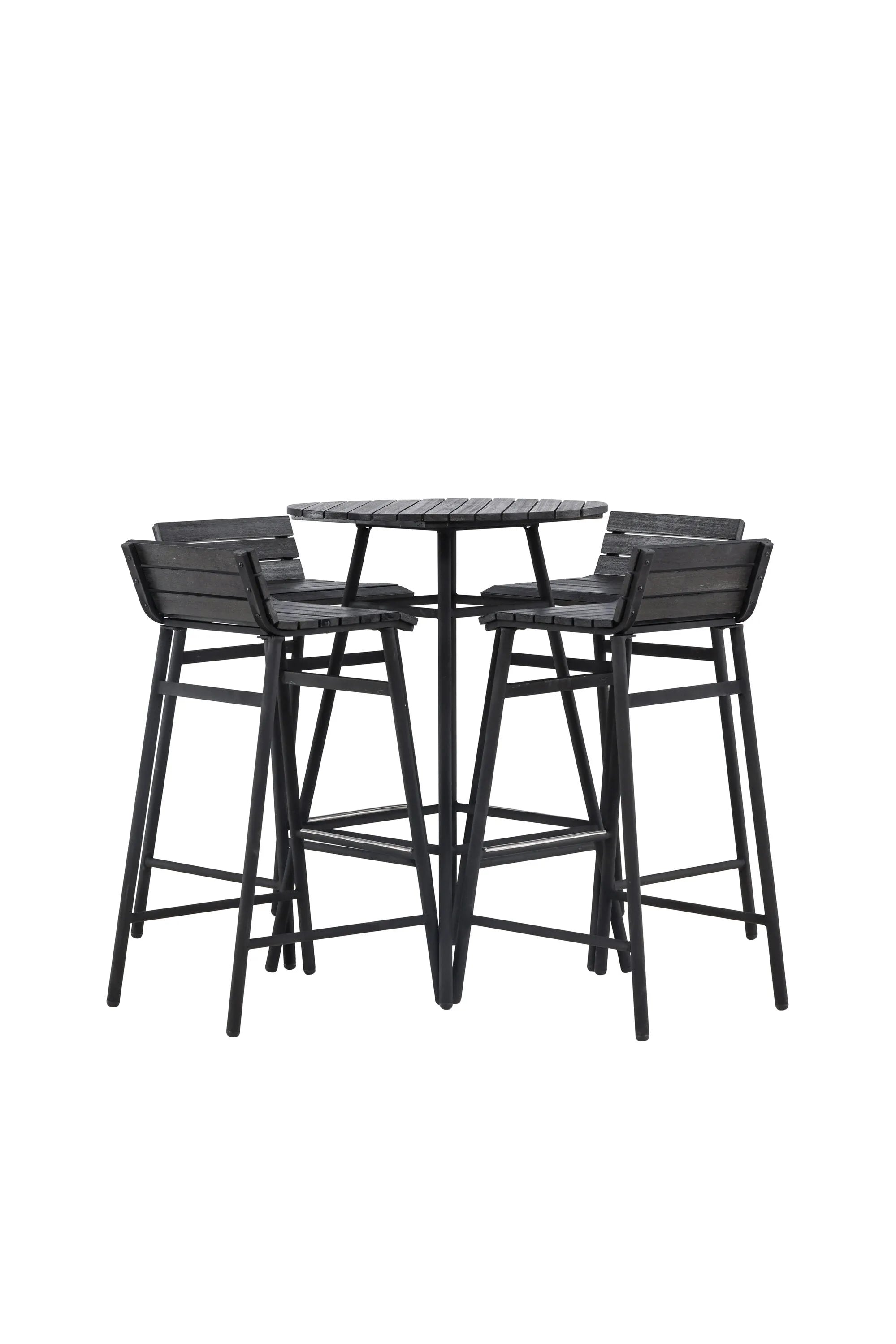 Mexico Bar Set in Schwarz Schwarz präsentiert im Onlineshop von KAQTU Design AG. Loungeset ist von Venture Home