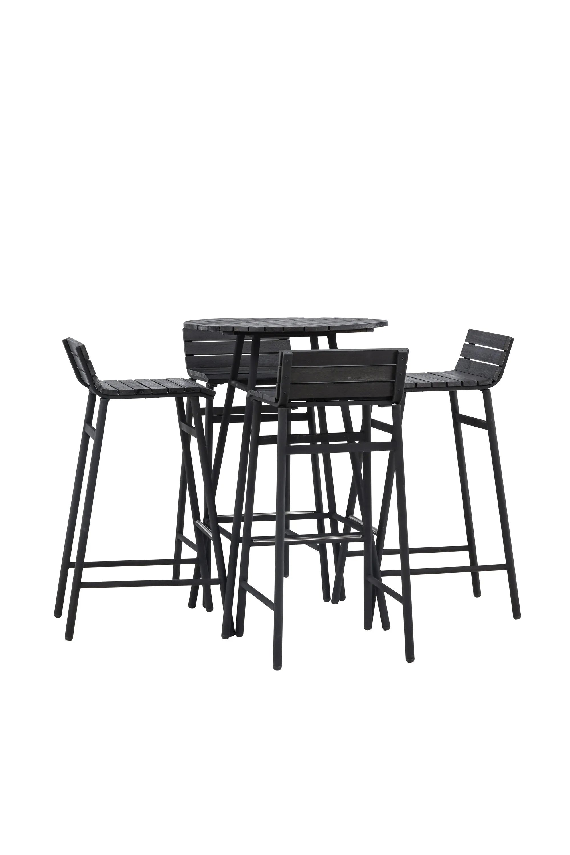 Mexico Bar Set in Schwarz Schwarz präsentiert im Onlineshop von KAQTU Design AG. Loungeset ist von Venture Home