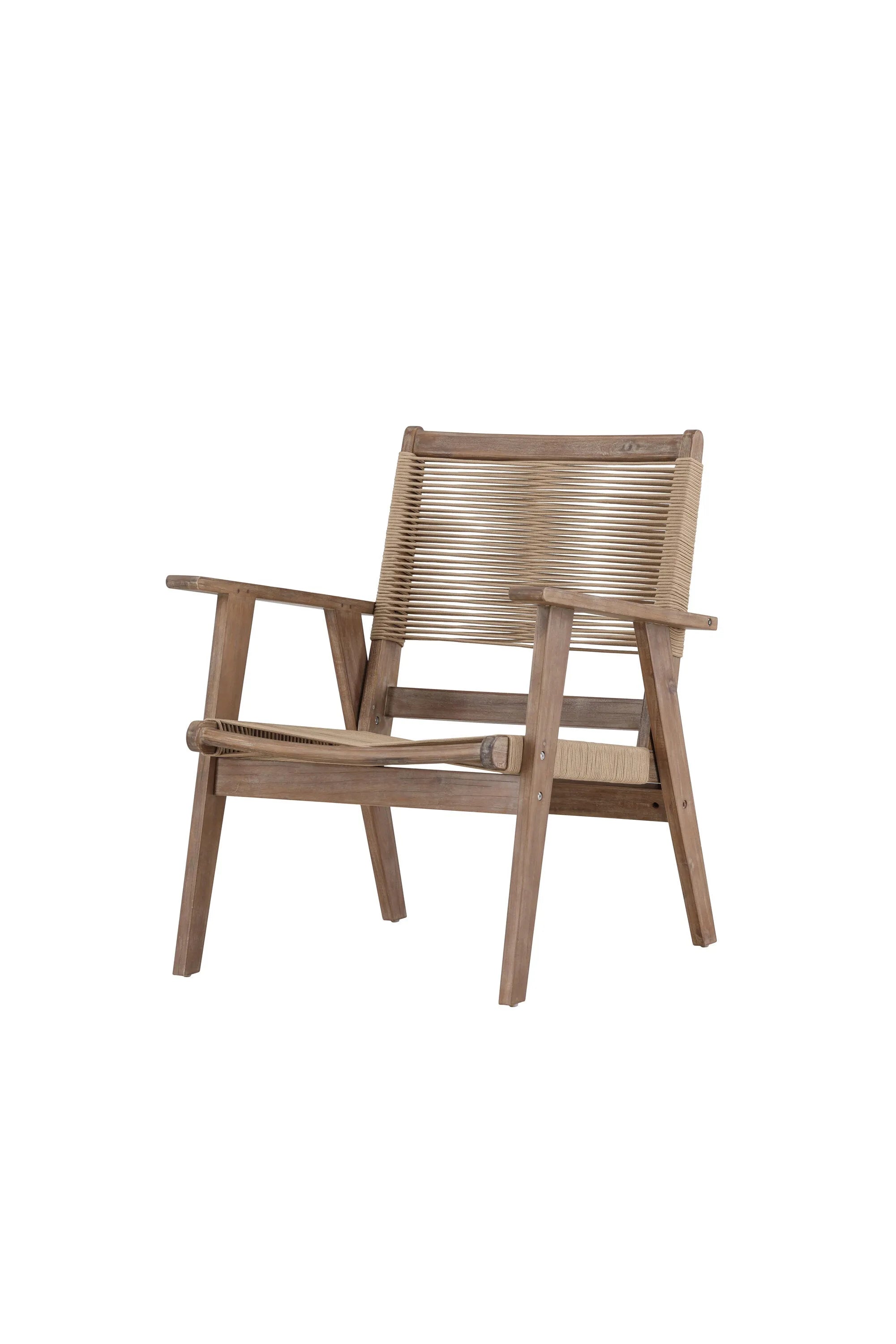 Peter Lounge Stuhl in Braun präsentiert im Onlineshop von KAQTU Design AG. Outdoor-Sessel ist von Venture Home