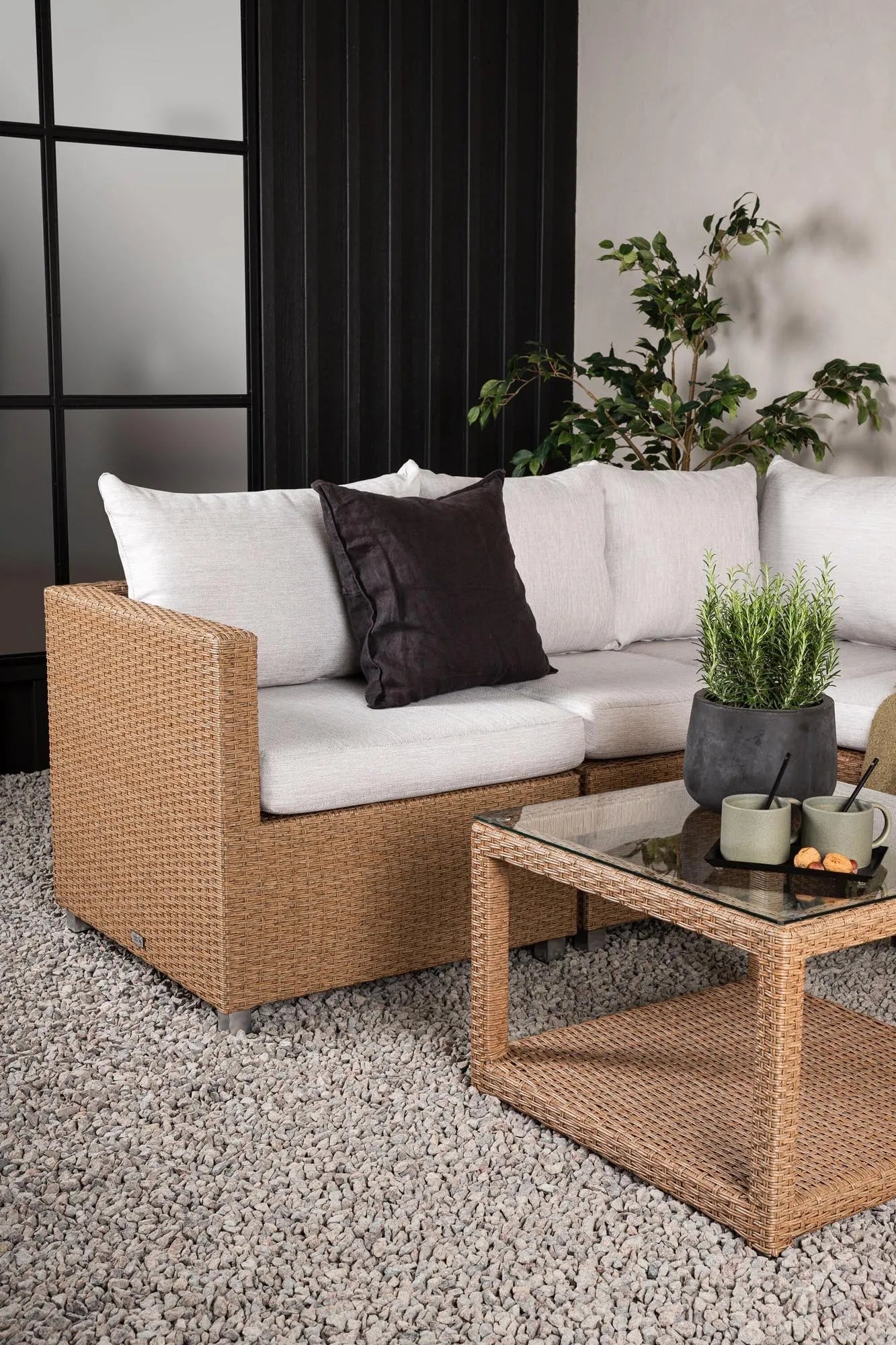 Vamos Ecksofa Outdoorset 65cm - KAQTU Design