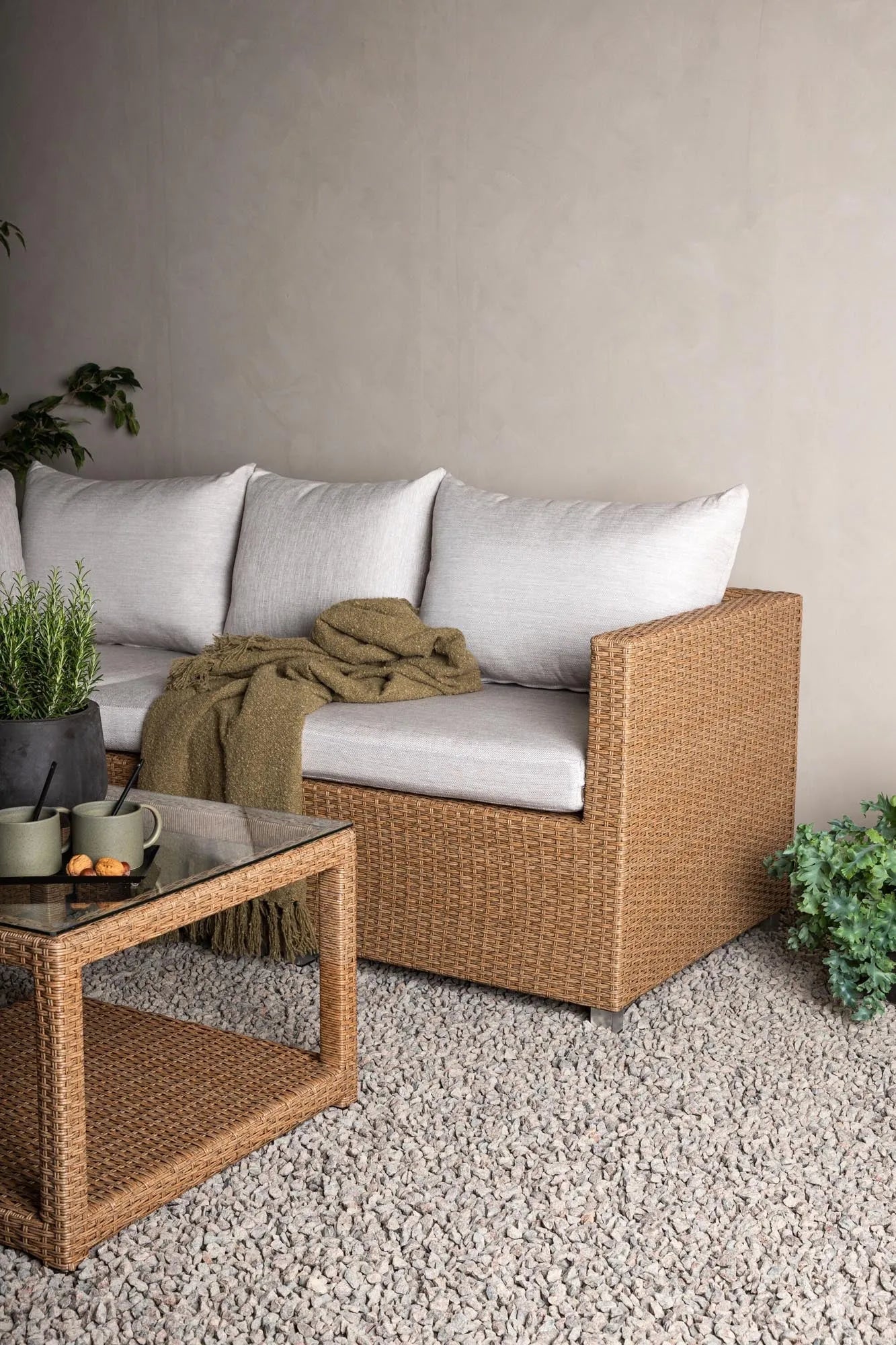 Vamos Ecksofa Outdoorset 65cm - KAQTU Design