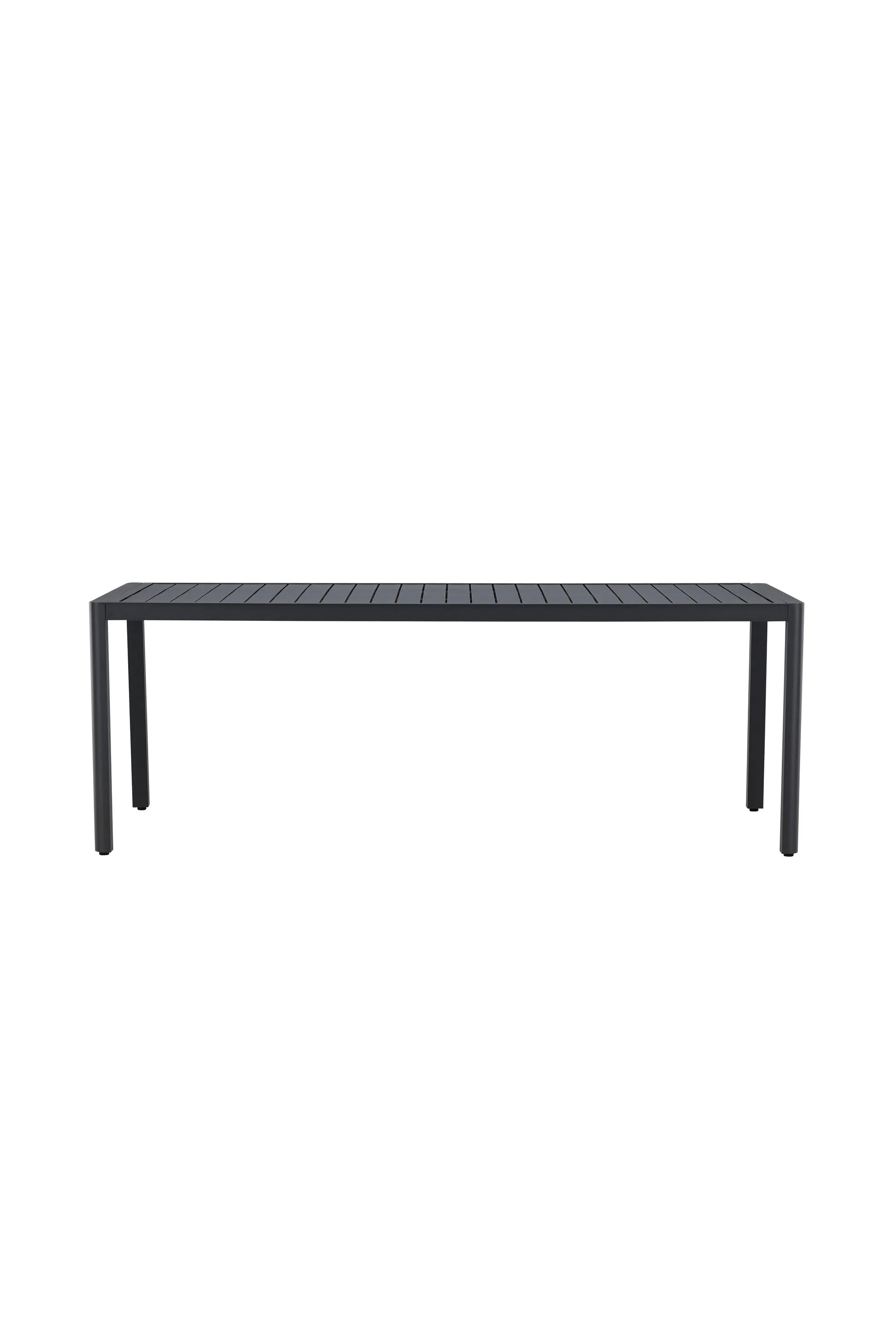 Rechteckiger Esstisch Giardini in Black präsentiert im Onlineshop von KAQTU Design AG. Gartentisch ist von Venture Home