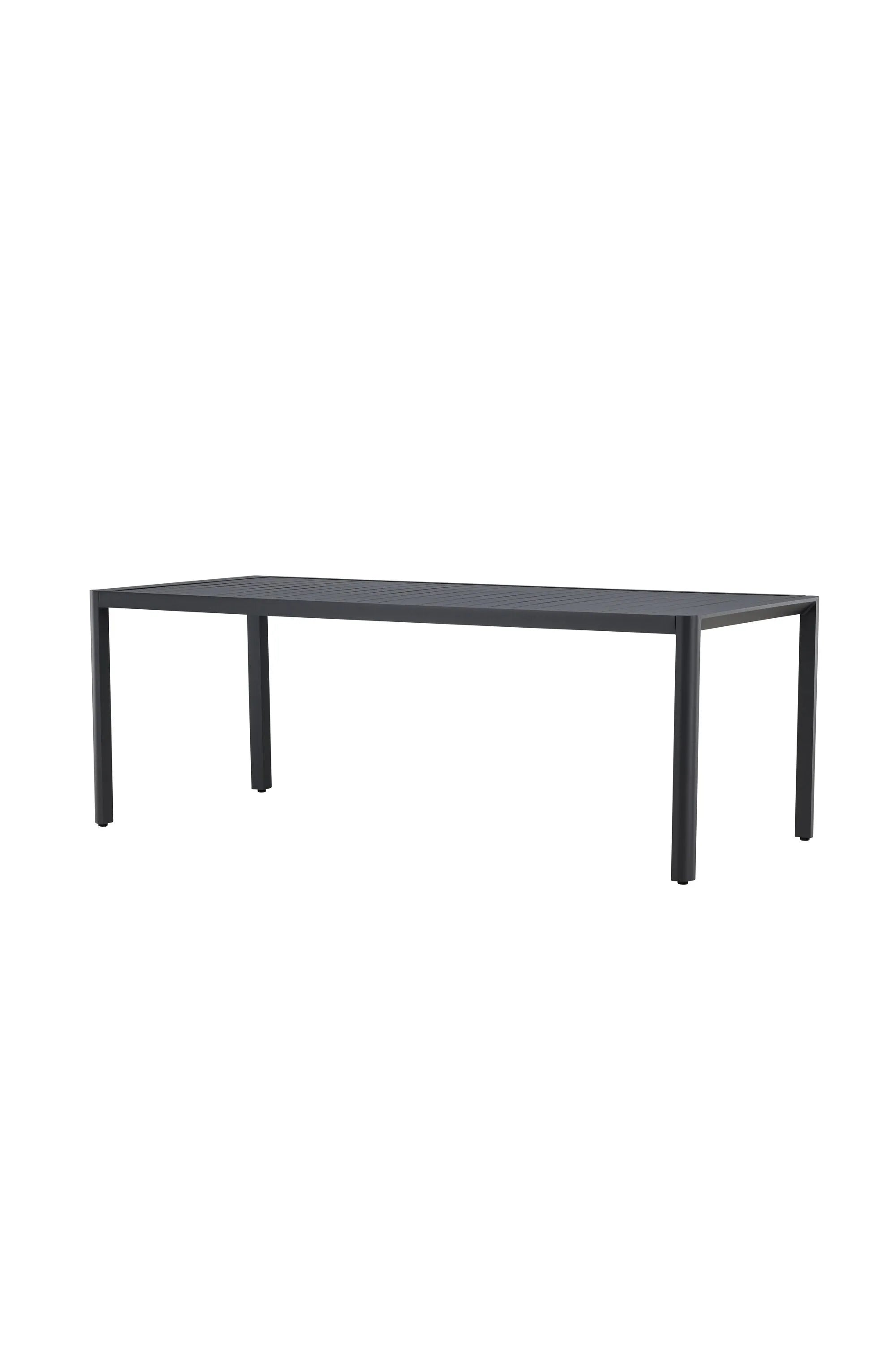 Rechteckiger Esstisch Giardini in Black präsentiert im Onlineshop von KAQTU Design AG. Gartentisch ist von Venture Home