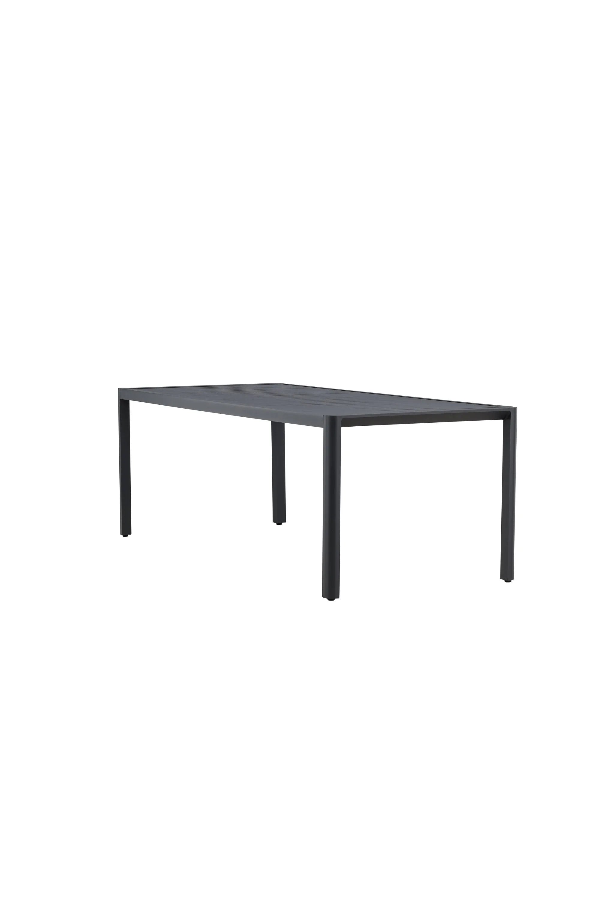 Rechteckiger Esstisch Giardini in Black präsentiert im Onlineshop von KAQTU Design AG. Gartentisch ist von Venture Home