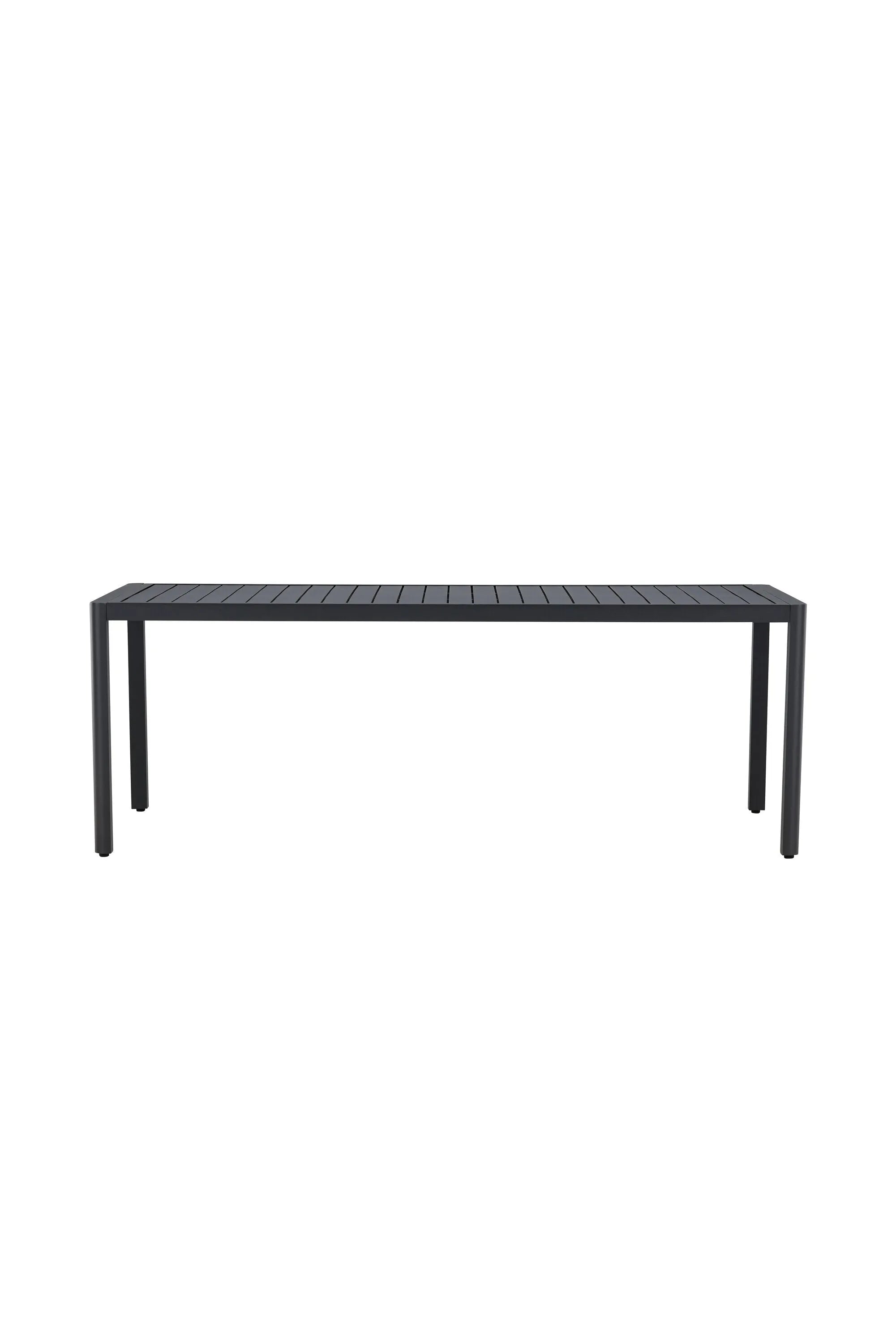 Rechteckiger Esstisch Giardini in Black präsentiert im Onlineshop von KAQTU Design AG. Gartentisch ist von Venture Home