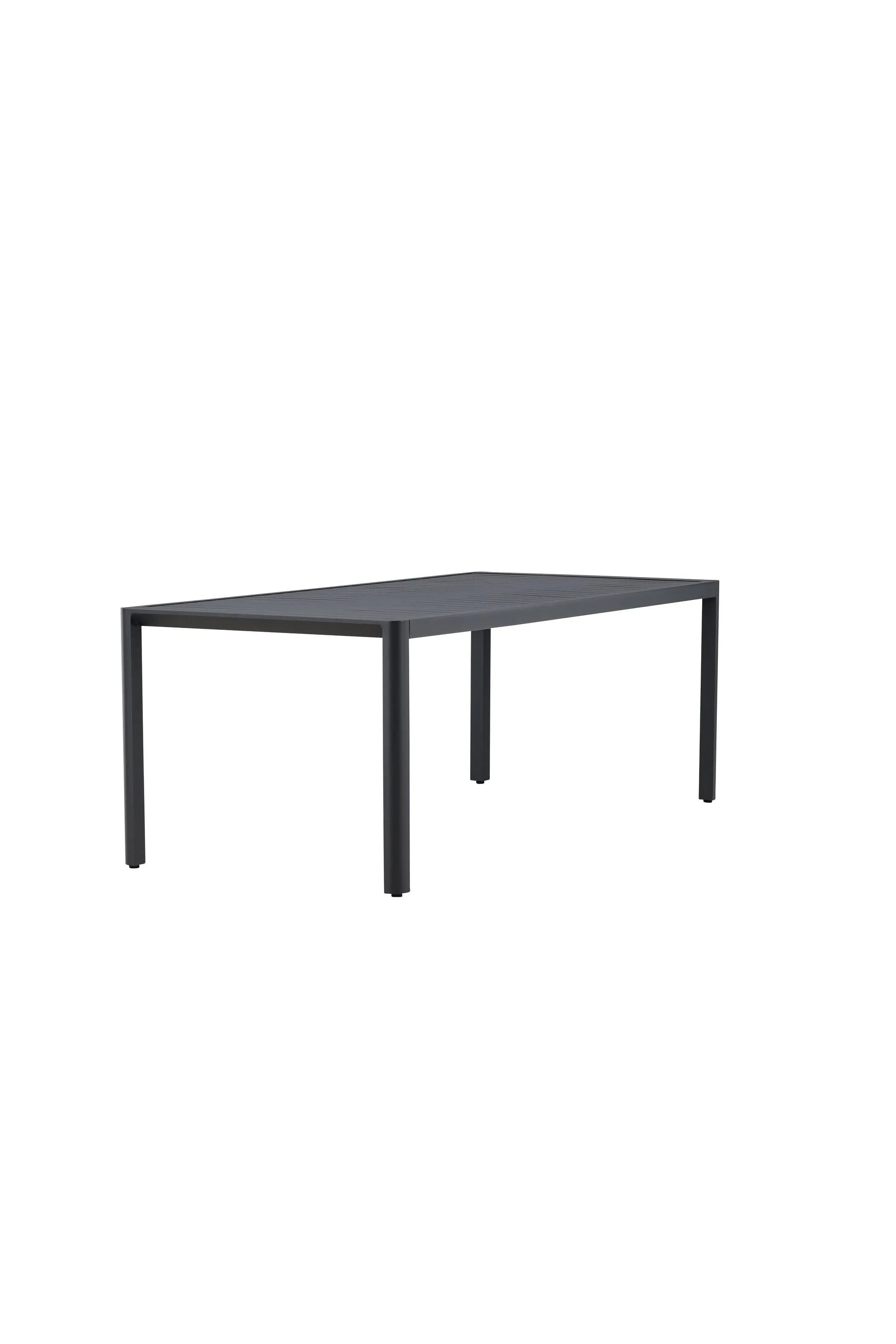 Rechteckiger Esstisch Giardini in Black präsentiert im Onlineshop von KAQTU Design AG. Gartentisch ist von Venture Home