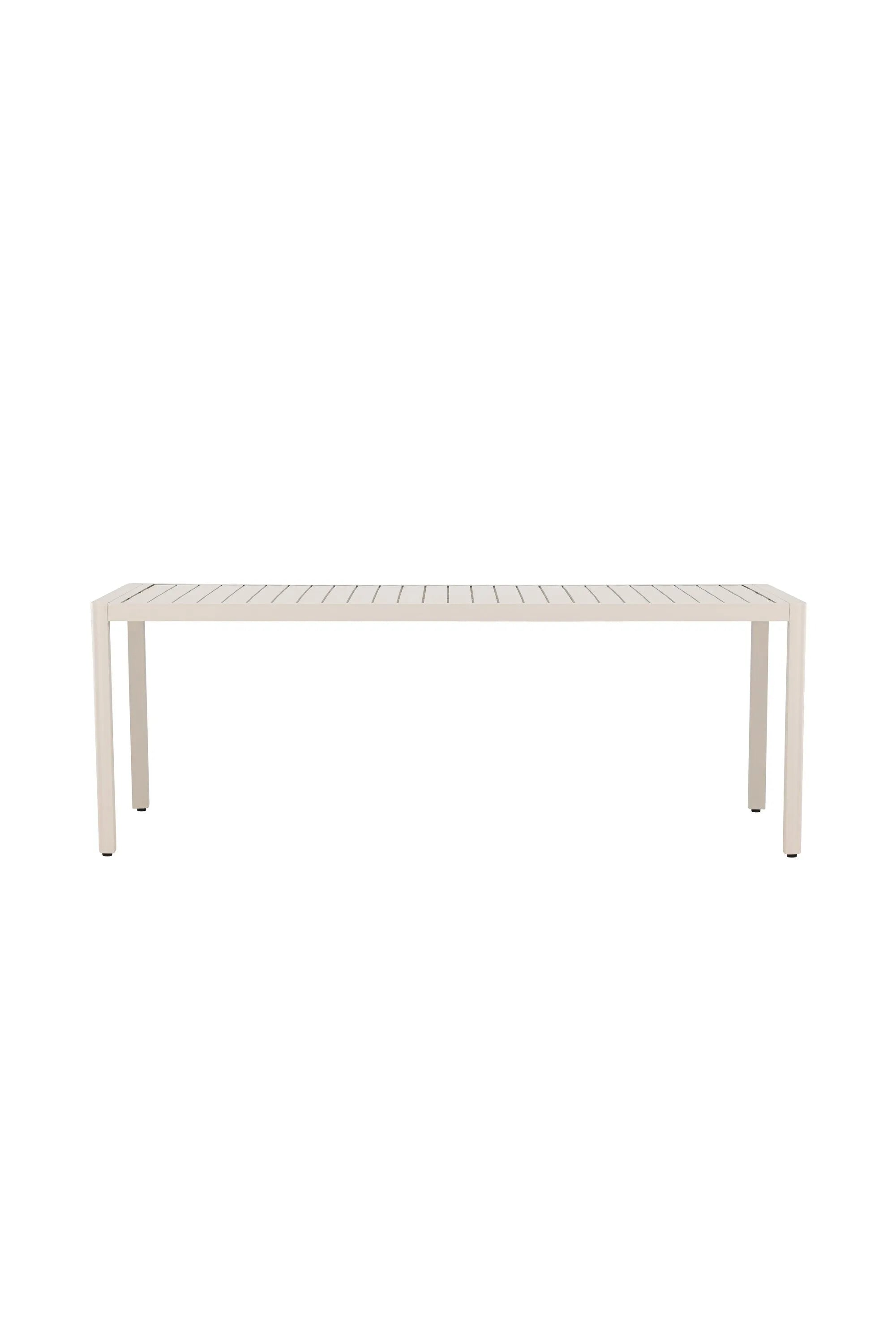 Rechteckiger Esstisch Giardini in Beige präsentiert im Onlineshop von KAQTU Design AG. Gartentisch ist von Venture Home