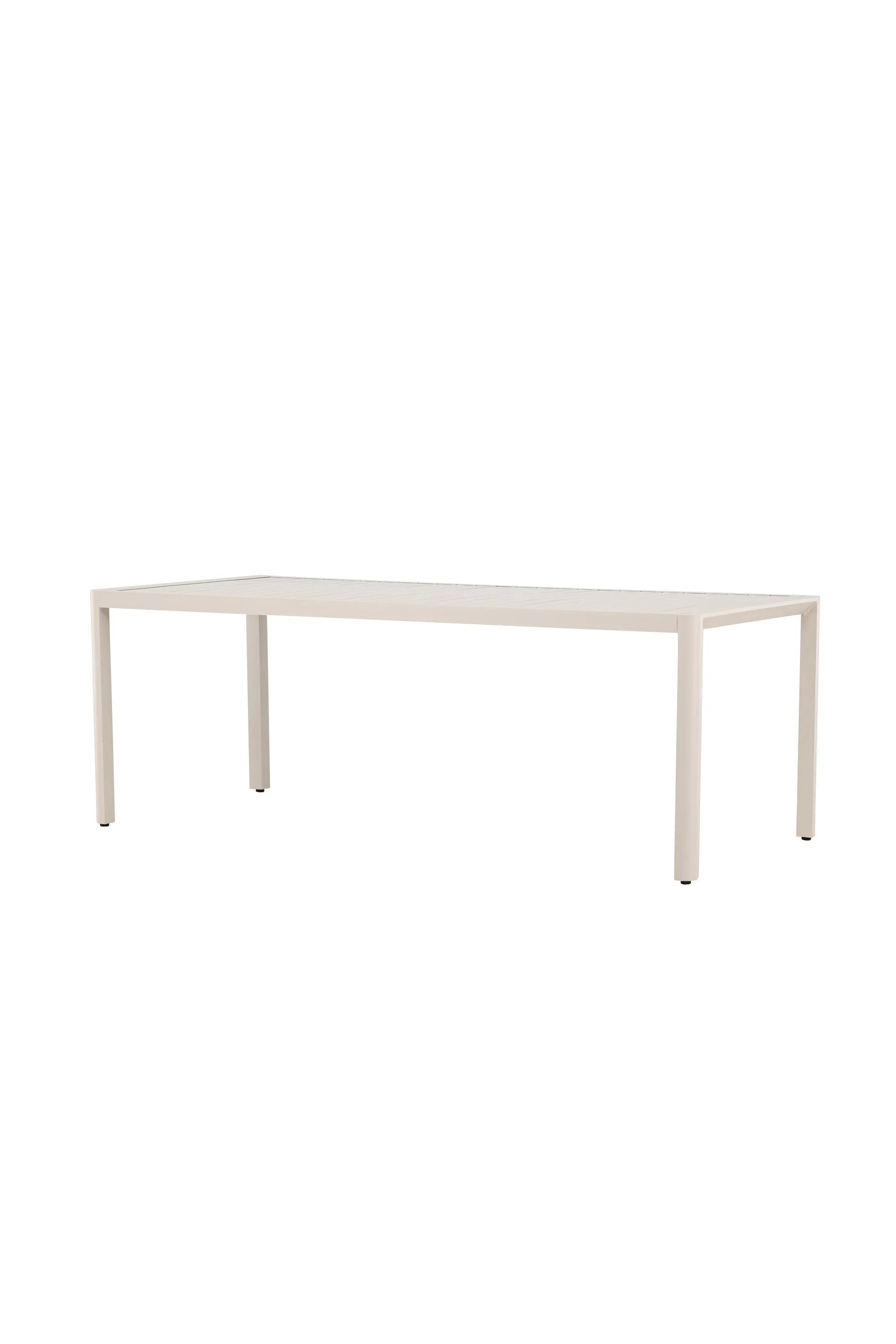 Rechteckiger Esstisch Giardini in Beige präsentiert im Onlineshop von KAQTU Design AG. Gartentisch ist von Venture Home