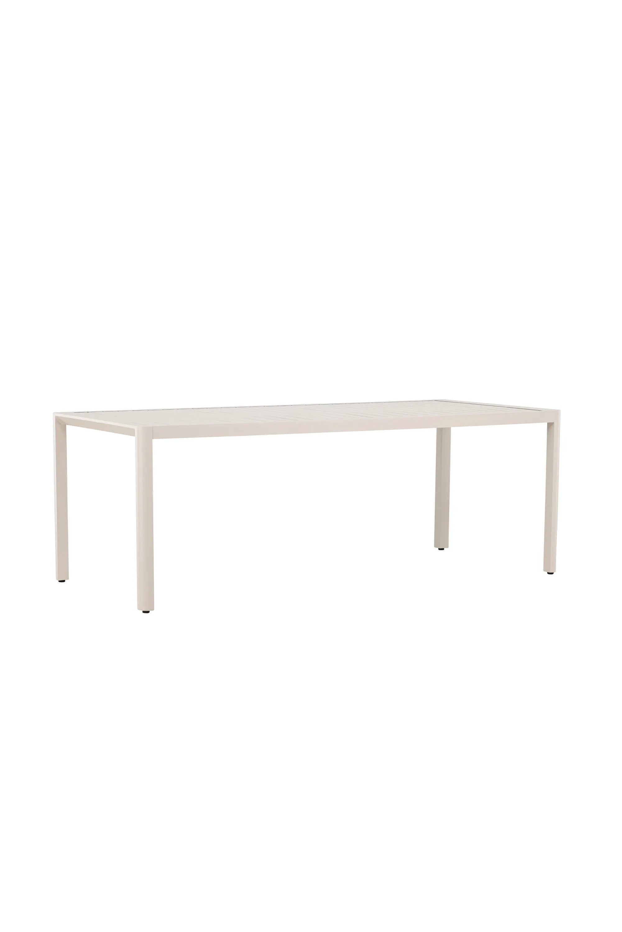 Rechteckiger Esstisch Giardini in Beige präsentiert im Onlineshop von KAQTU Design AG. Gartentisch ist von Venture Home