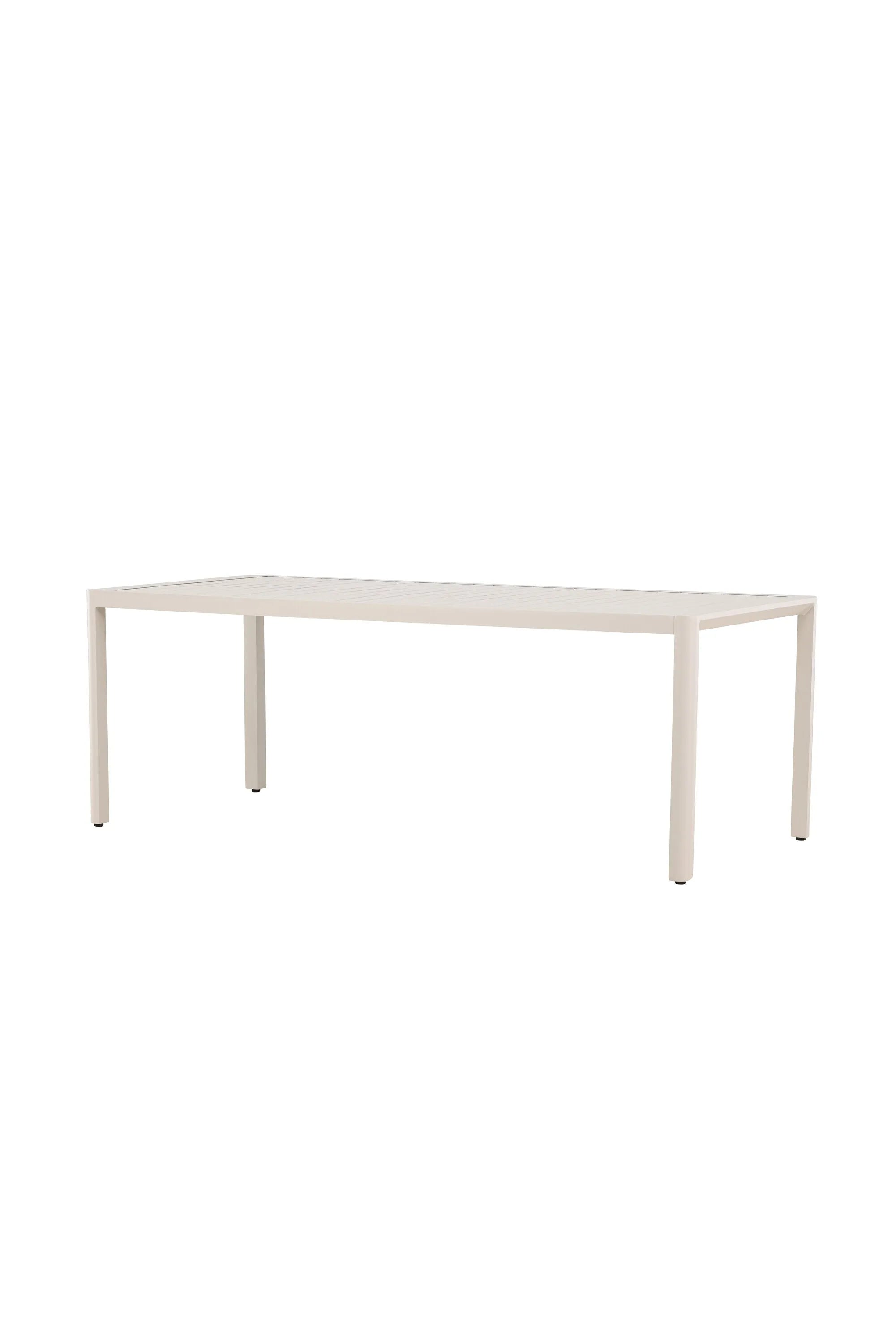 Rechteckiger Esstisch Giardini in Beige präsentiert im Onlineshop von KAQTU Design AG. Gartentisch ist von Venture Home