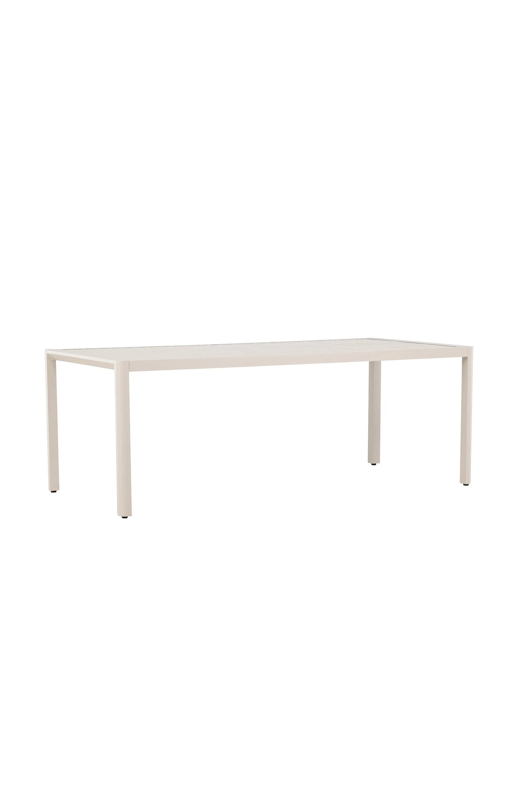 Rechteckiger Esstisch Giardini in Beige präsentiert im Onlineshop von KAQTU Design AG. Gartentisch ist von Venture Home